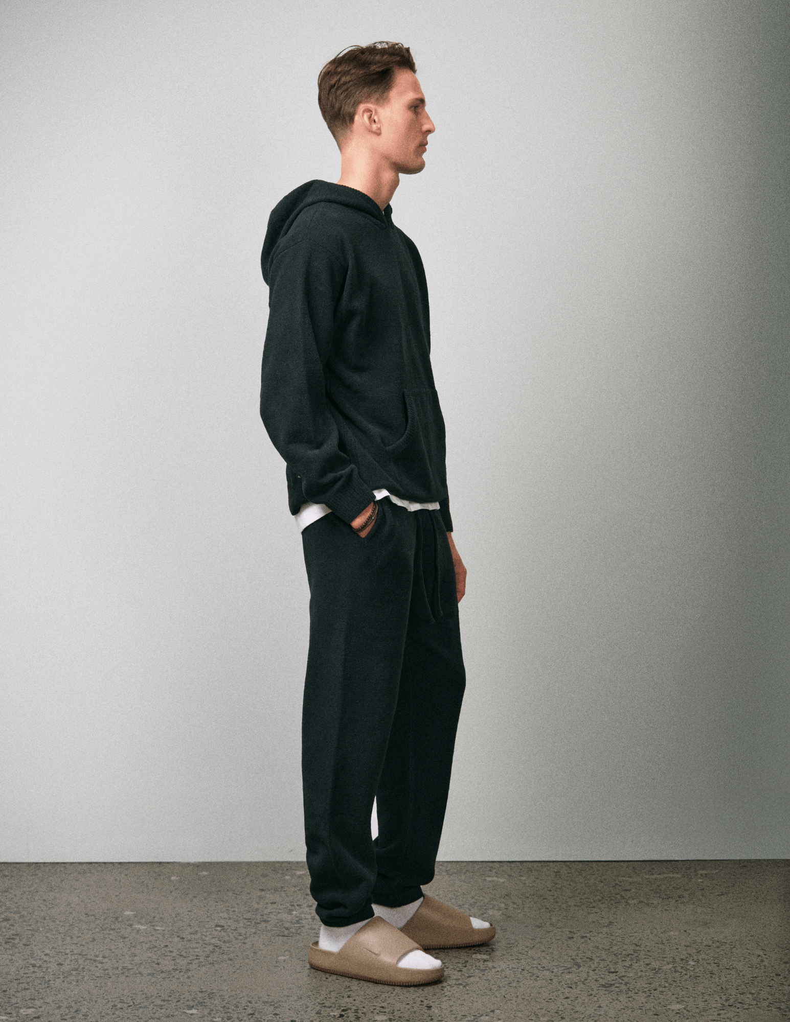Textured Knit Sweatpant