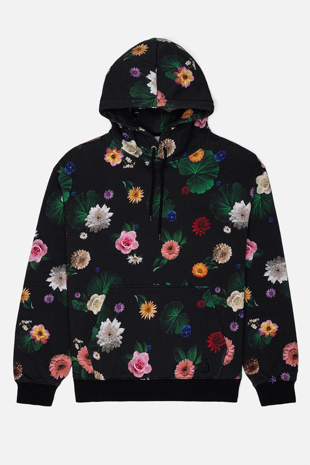 Floral print outlet hoodie mens