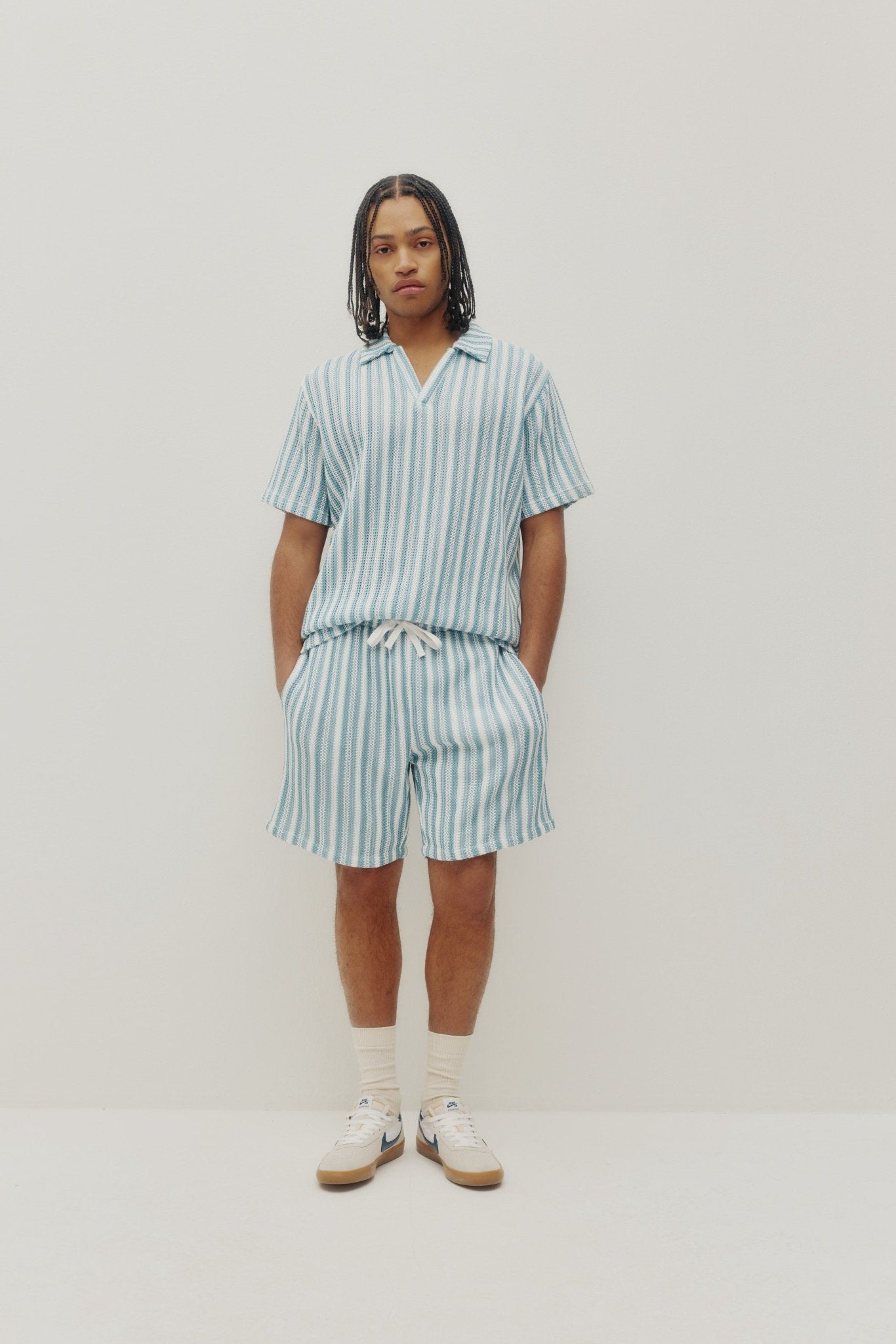 Crochet Stripe Short