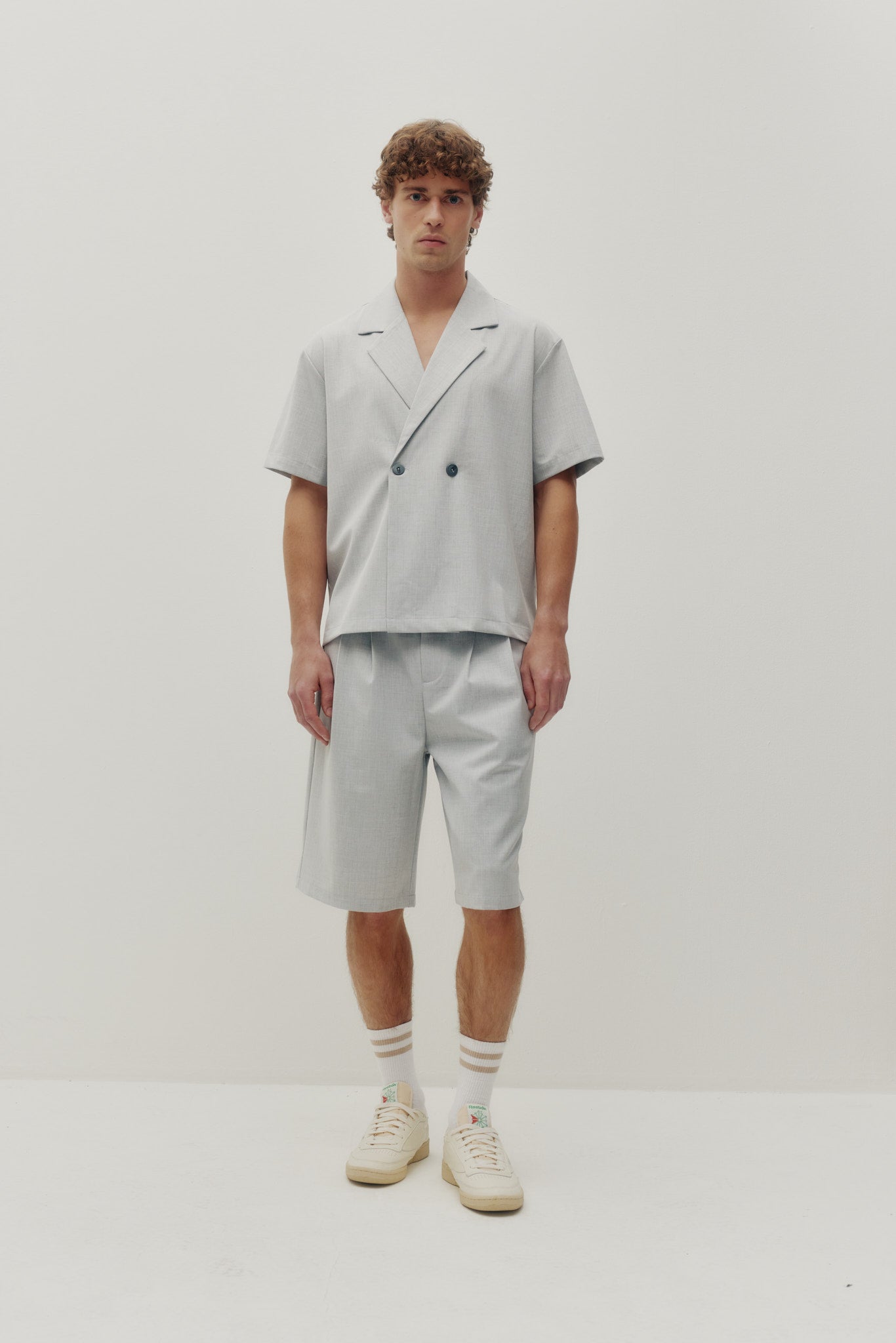 Shorts à double pli