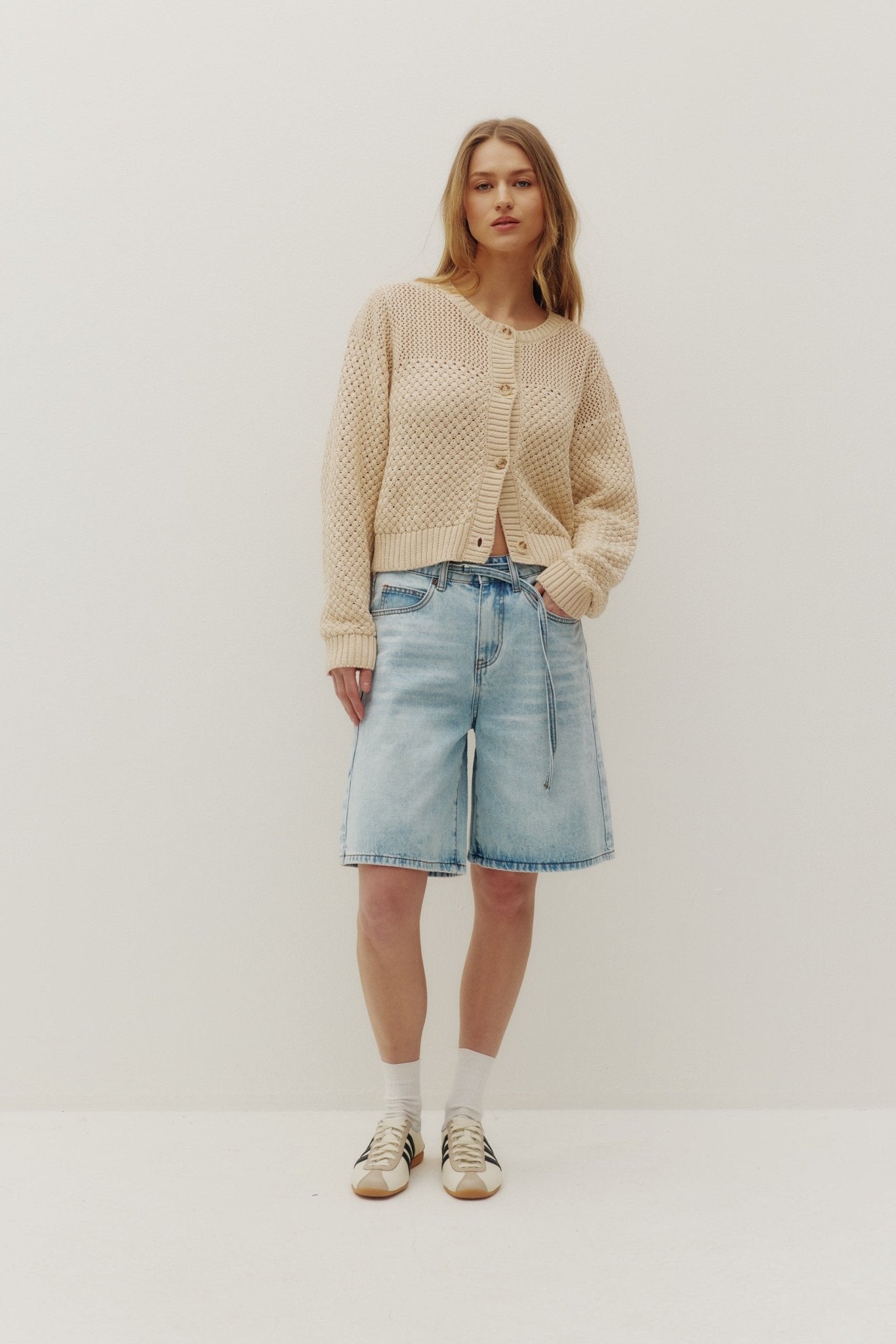 Hudson Belted Shorts