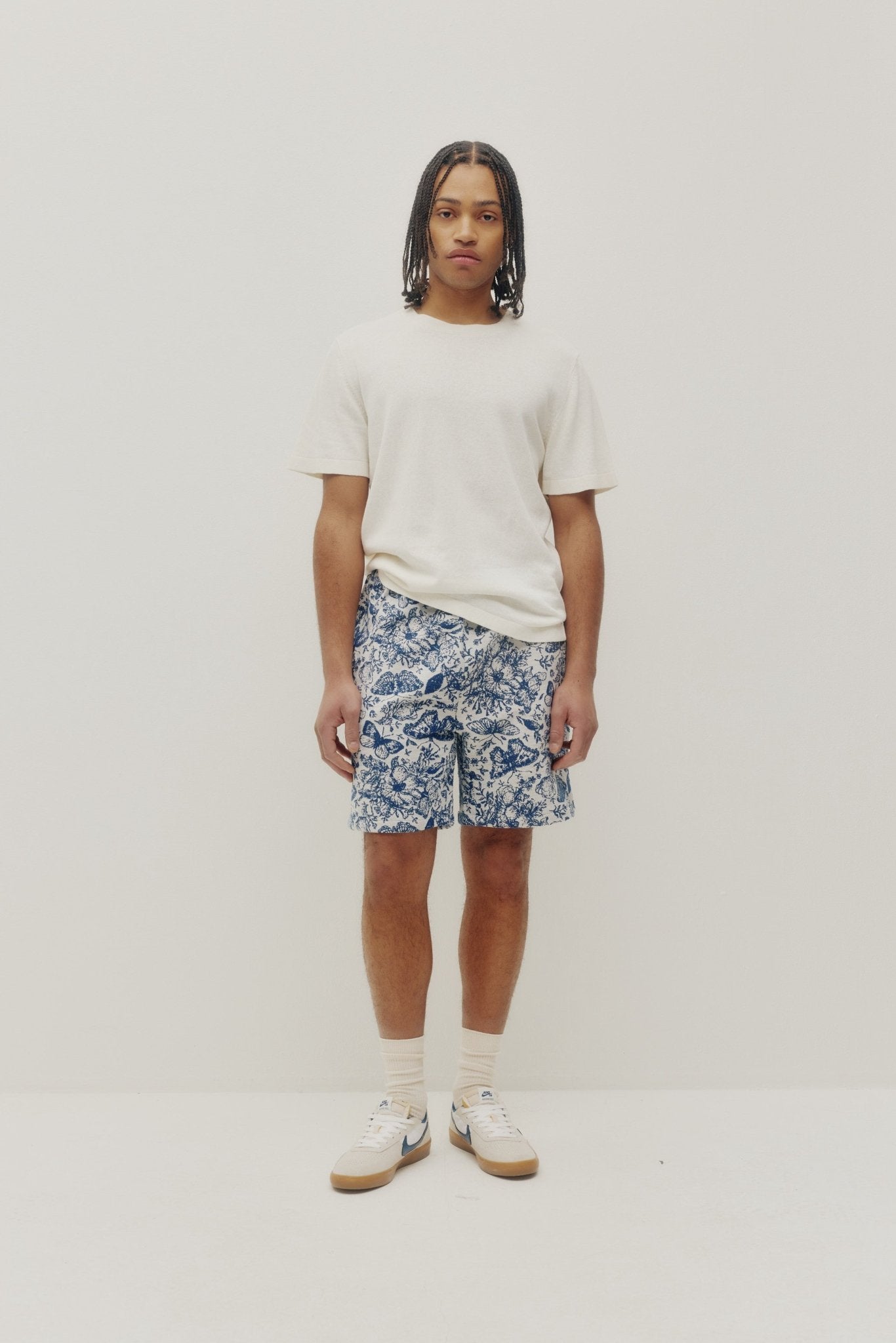 Shorts en jacquard