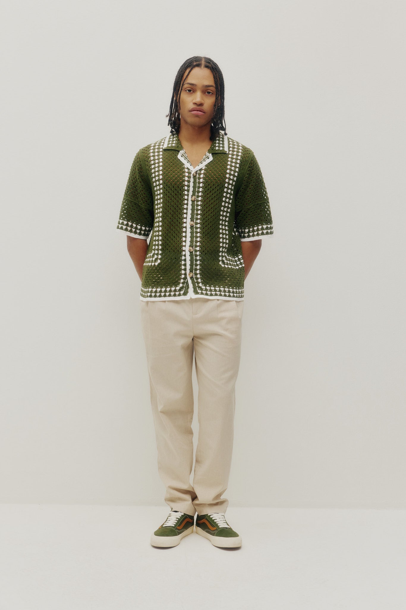 Knit Crochet Shirt