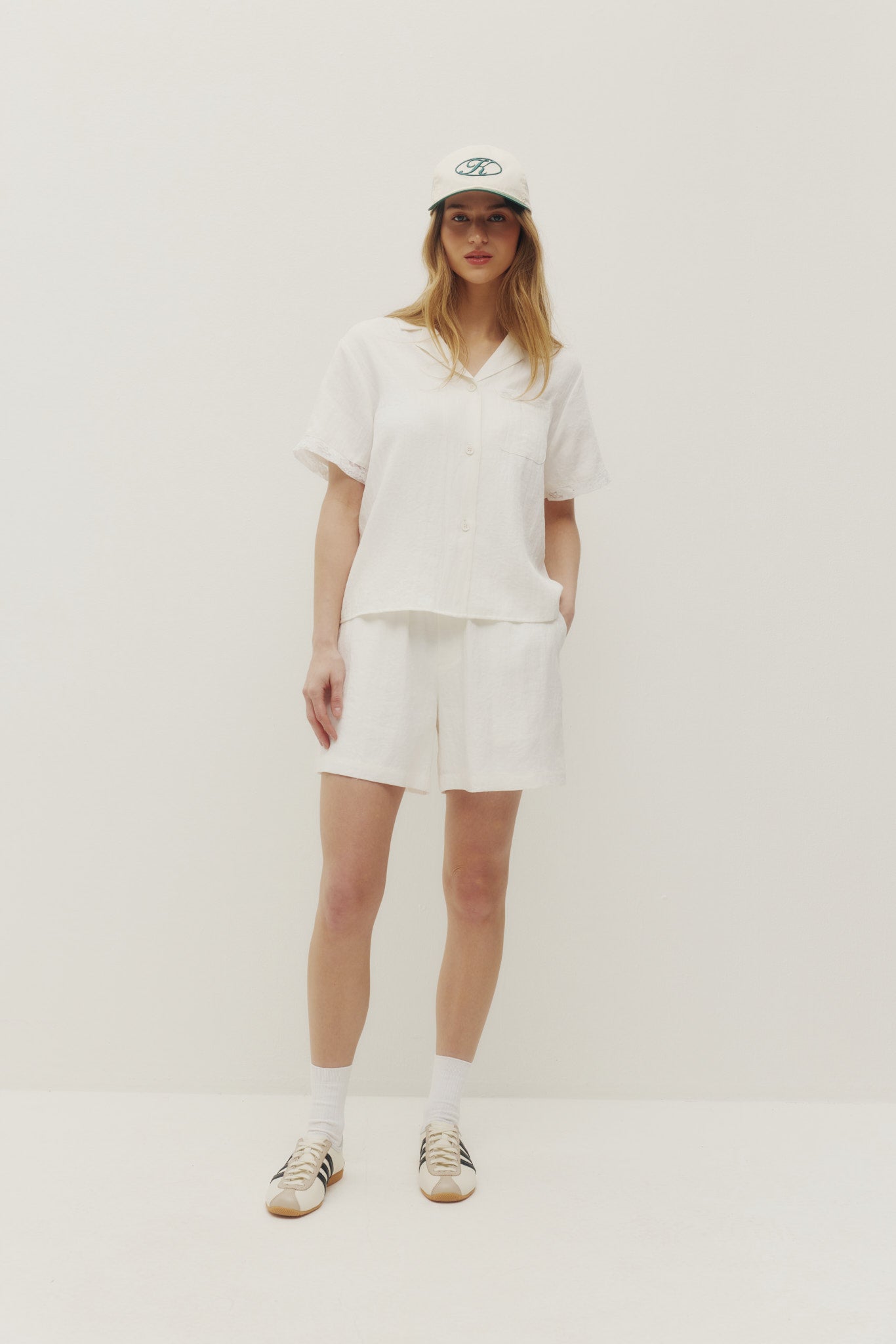 Lace Linen Shirt