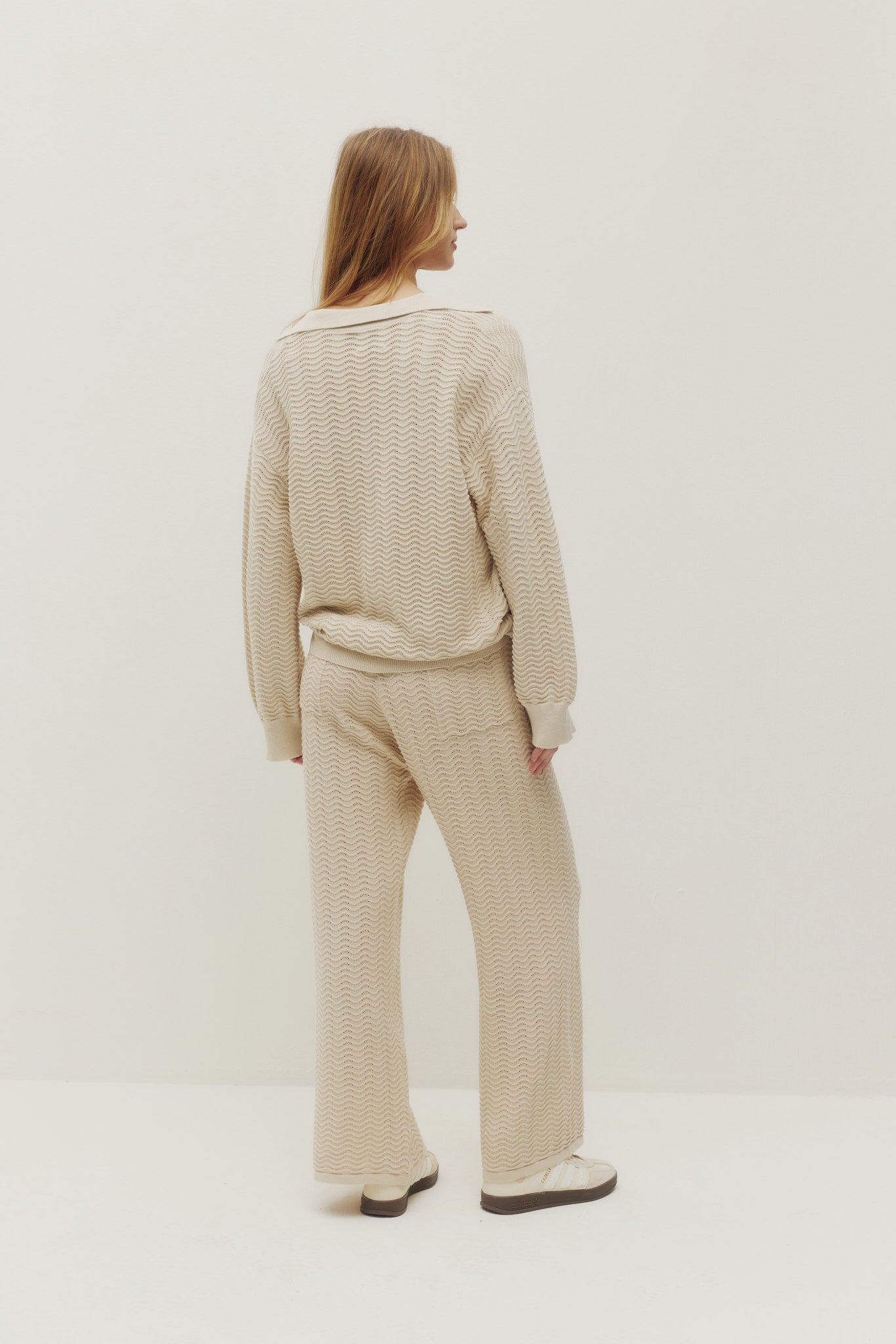 Pantalon texturé Rex
