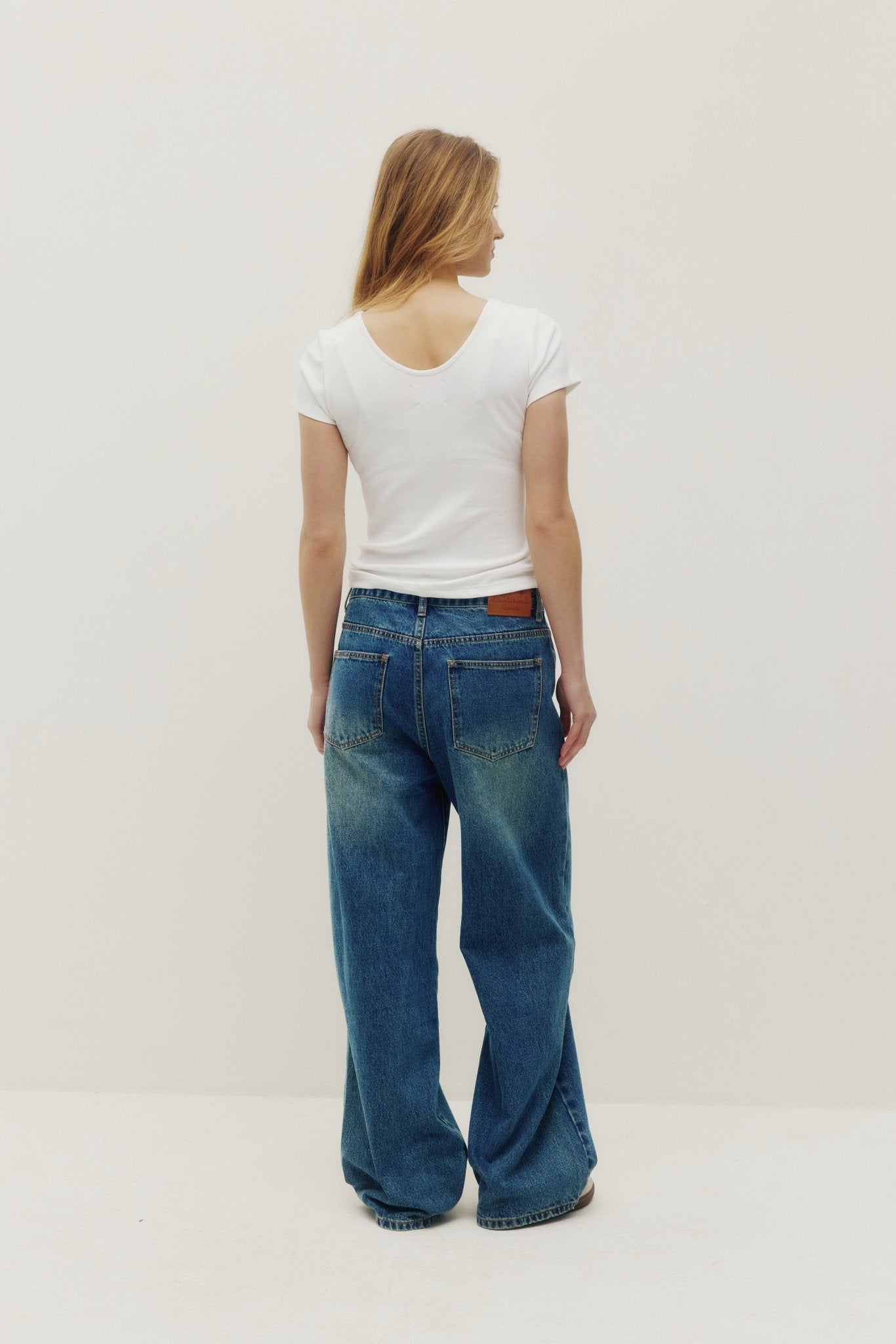 Selena Double Rib Squareneck