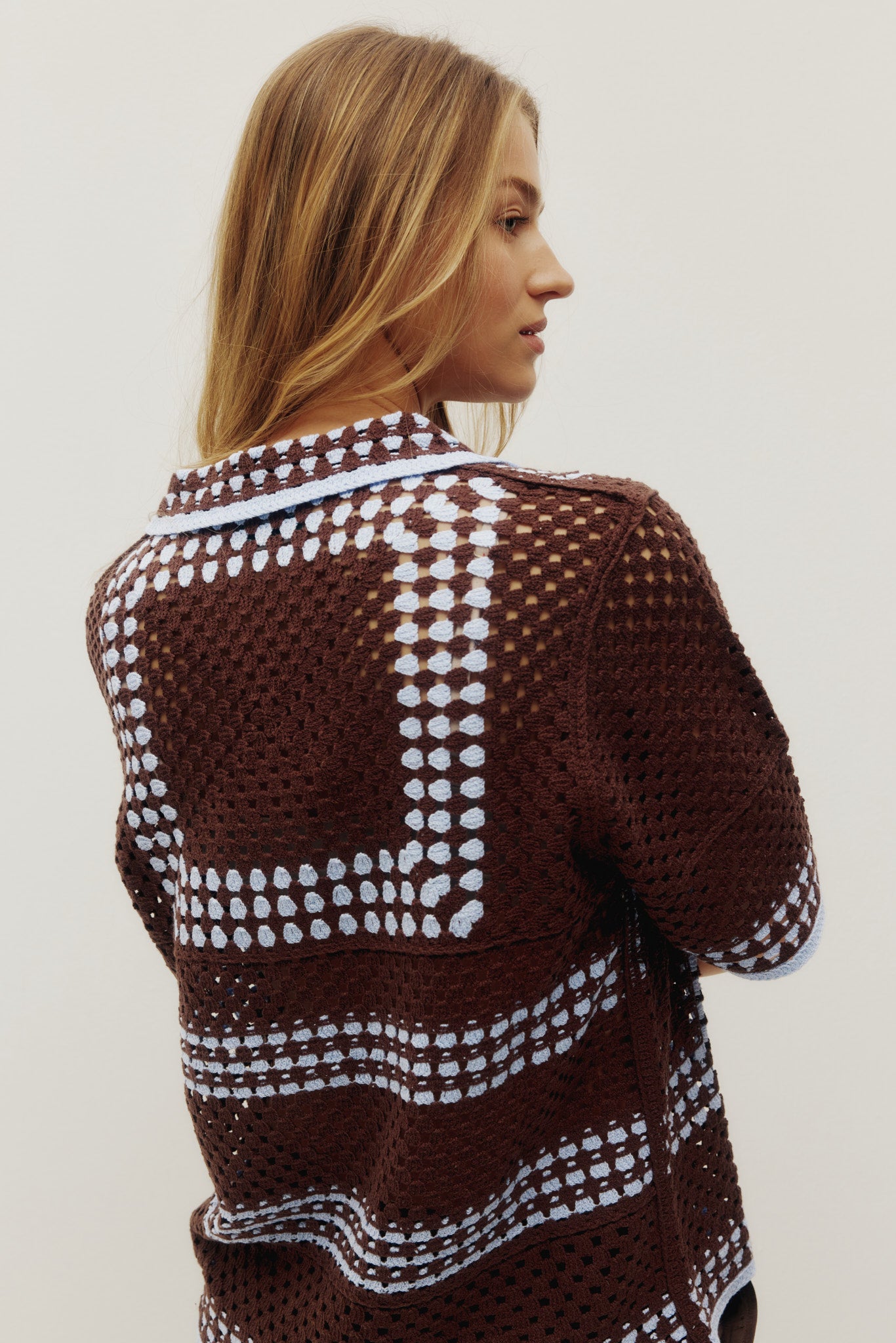 Knit Crochet Shirt