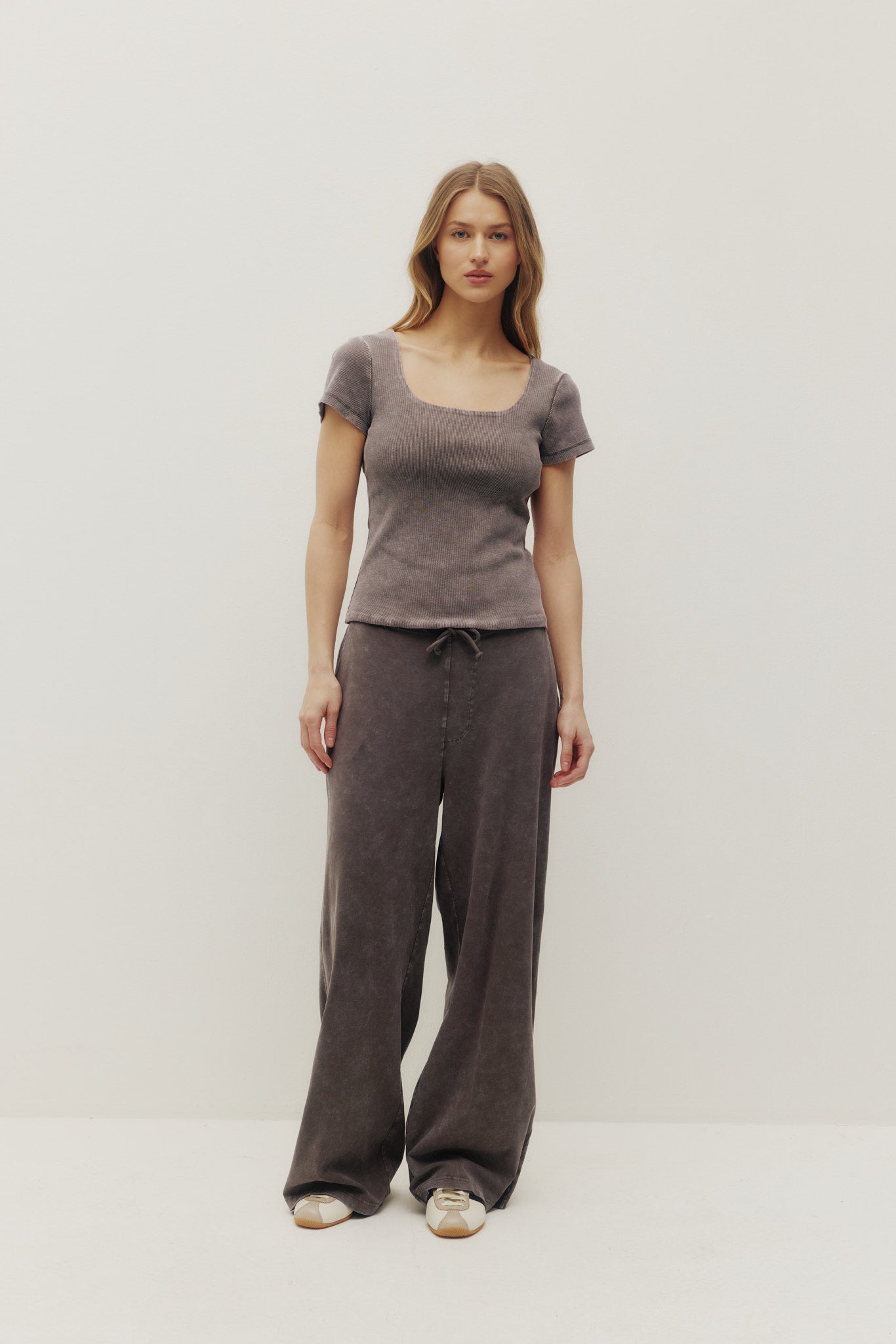 Selena Double Rib Squareneck