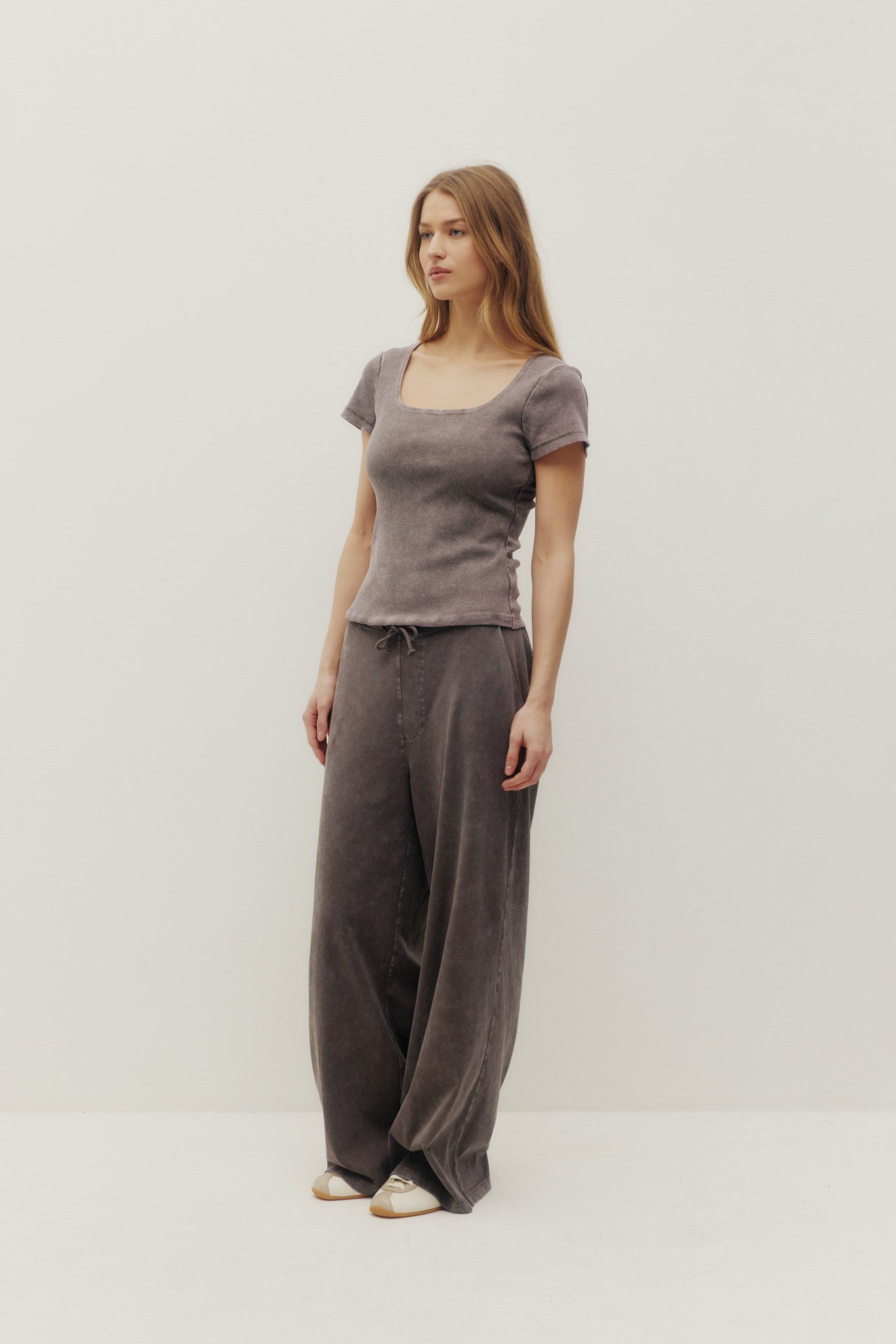 Selena Double Rib Squareneck