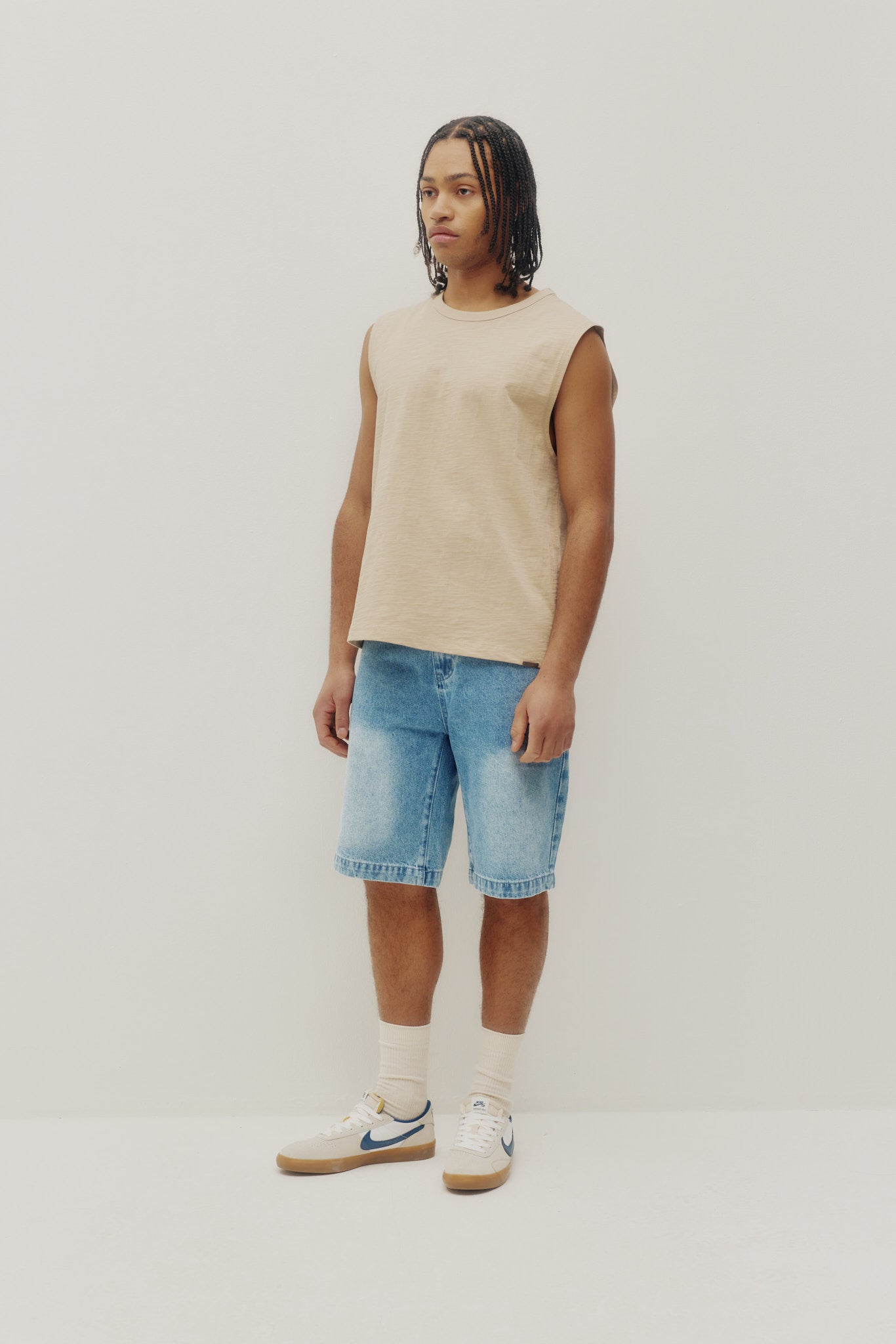 Slub Muscle Tank