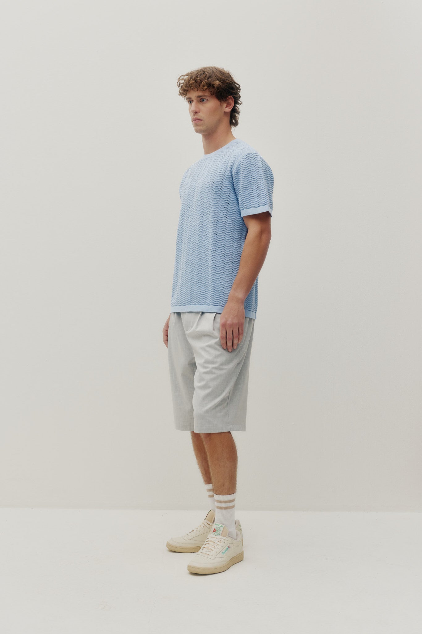 Wave Knit Tee
