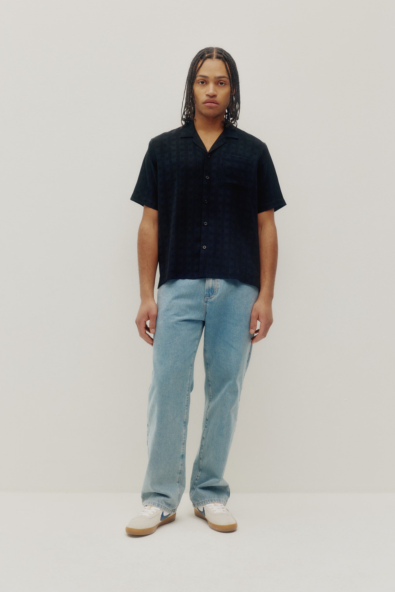 Chemise texturée