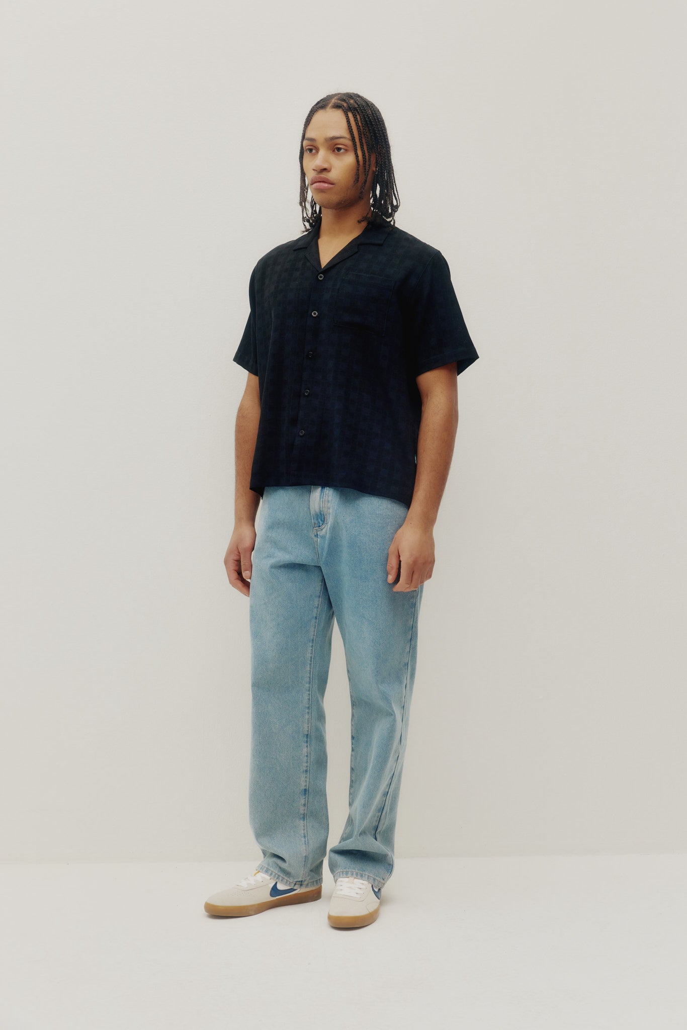 Chemise texturée