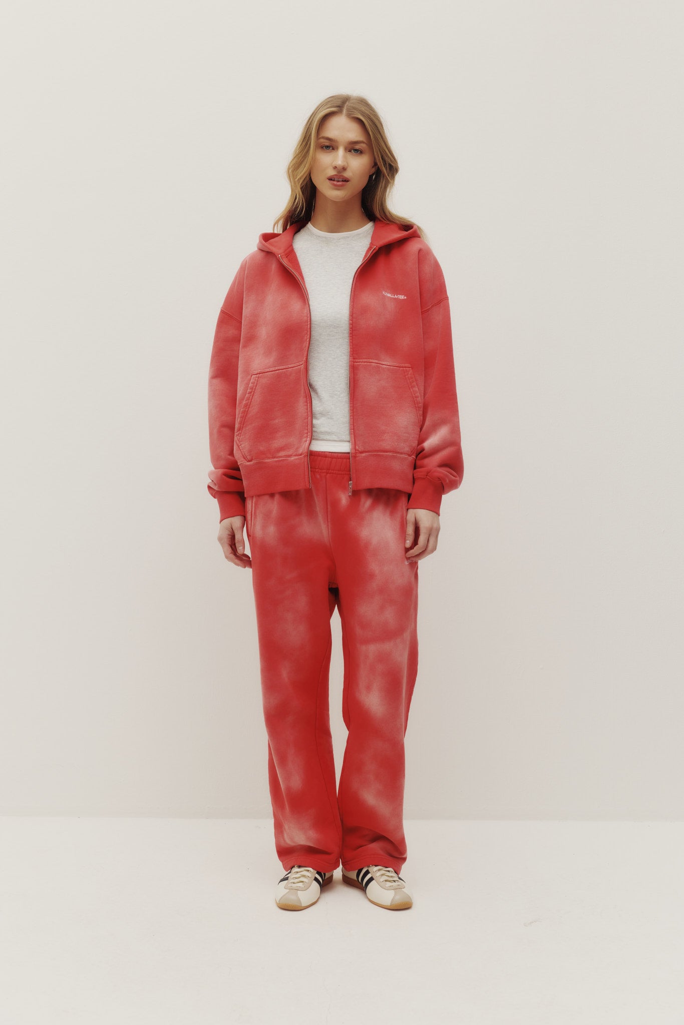 Faded Straight Leg Sweatpant