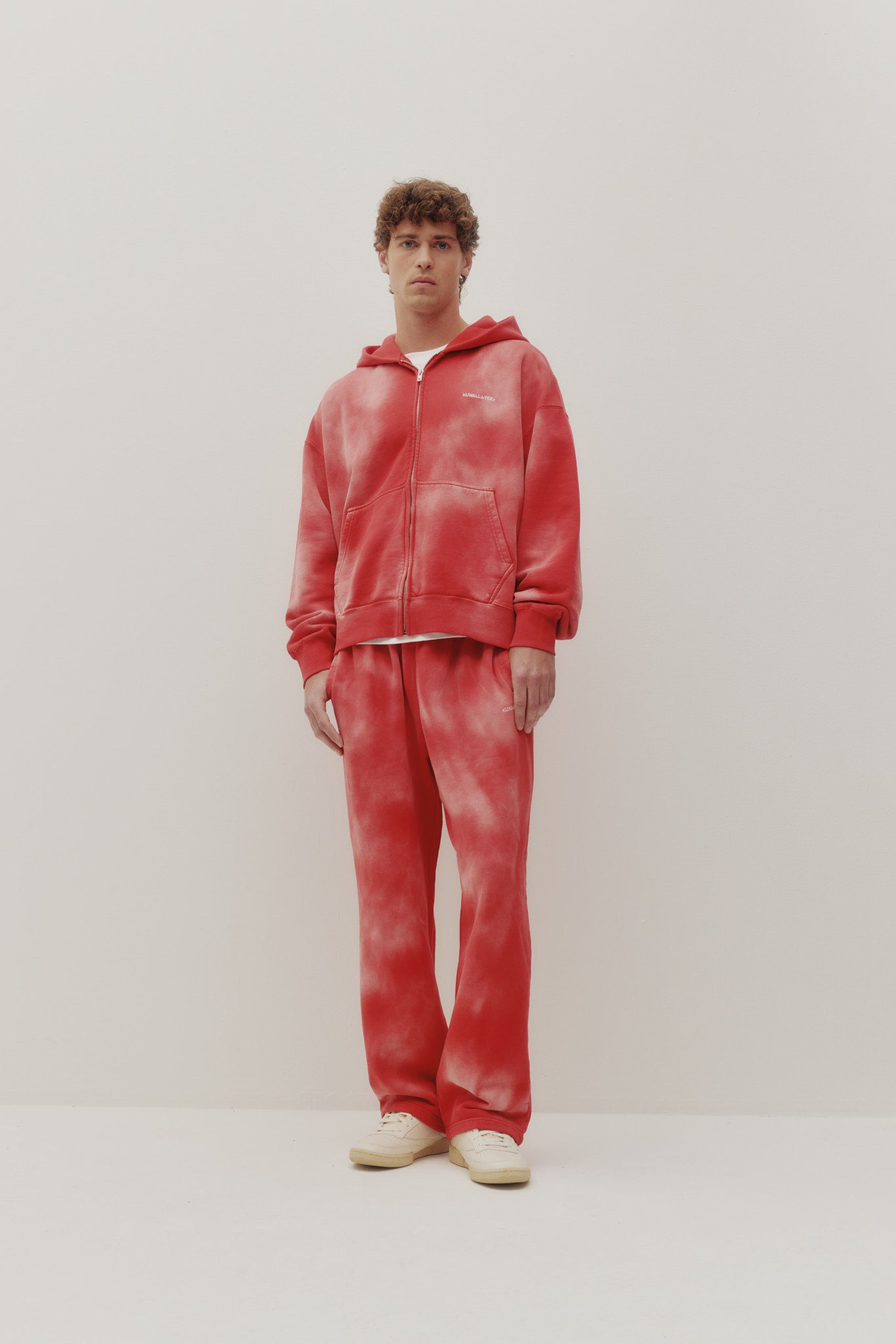 Faded Straight Leg Sweatpant