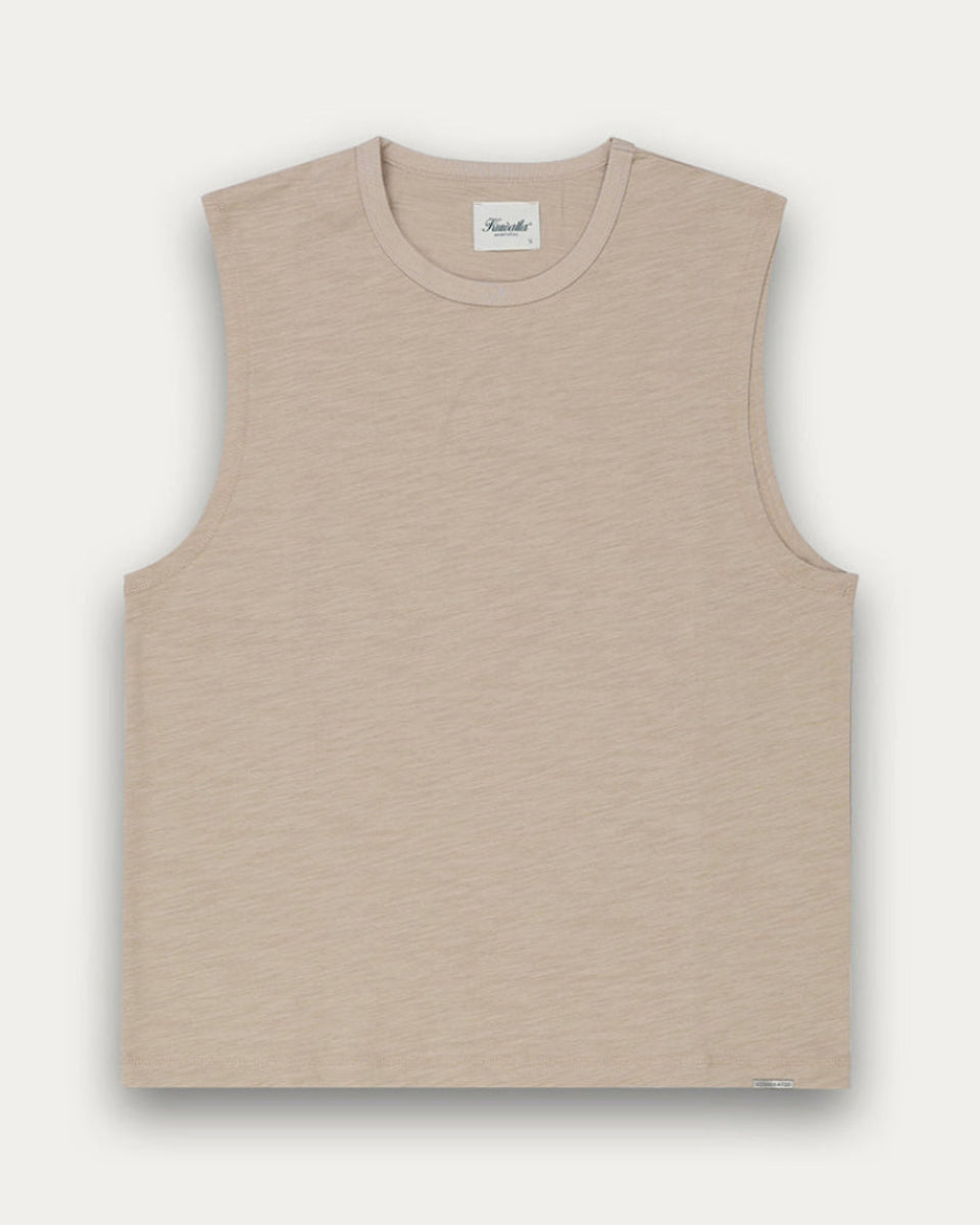 Slub Muscle Tank