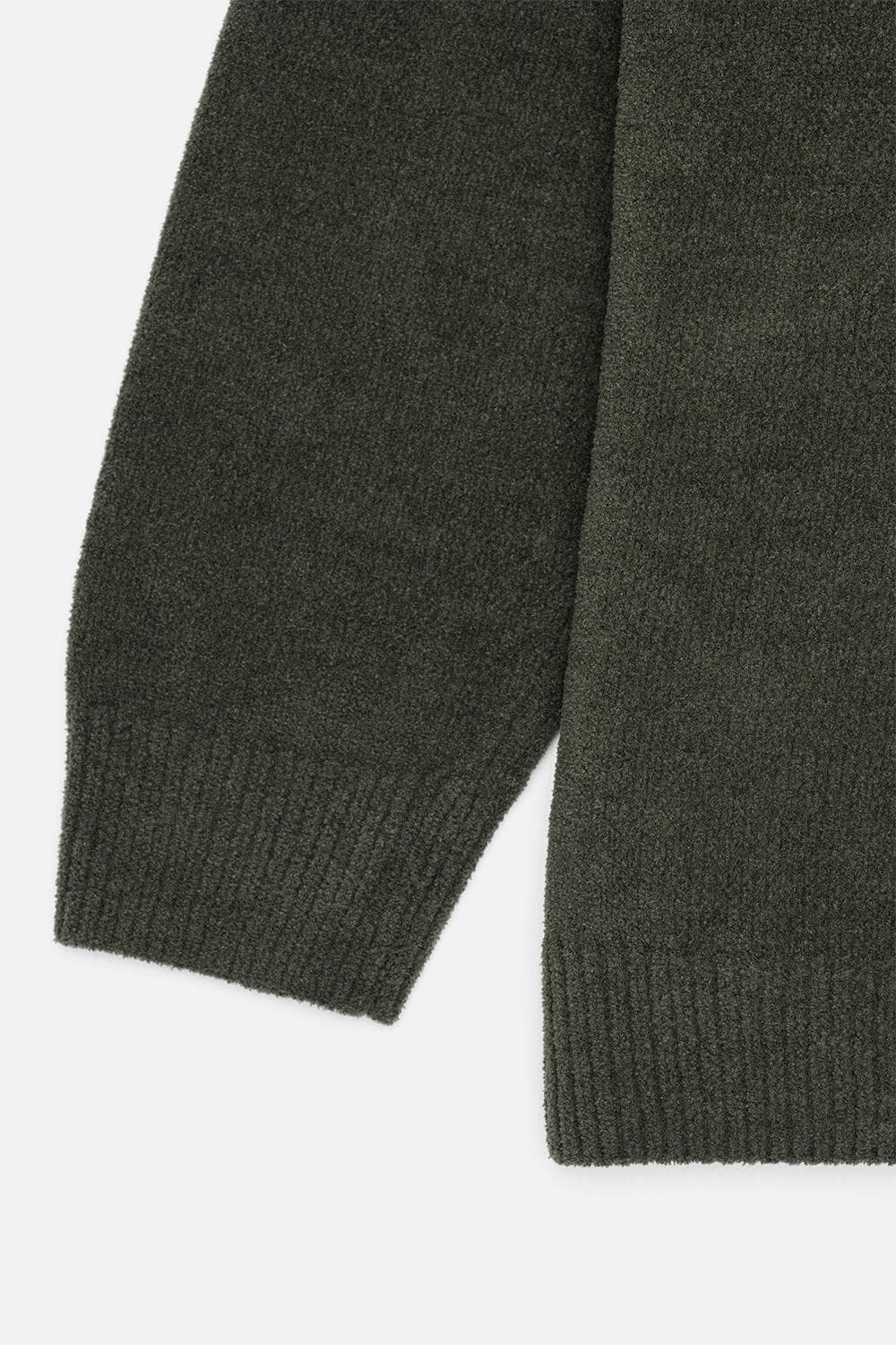 Textured Knit Crew