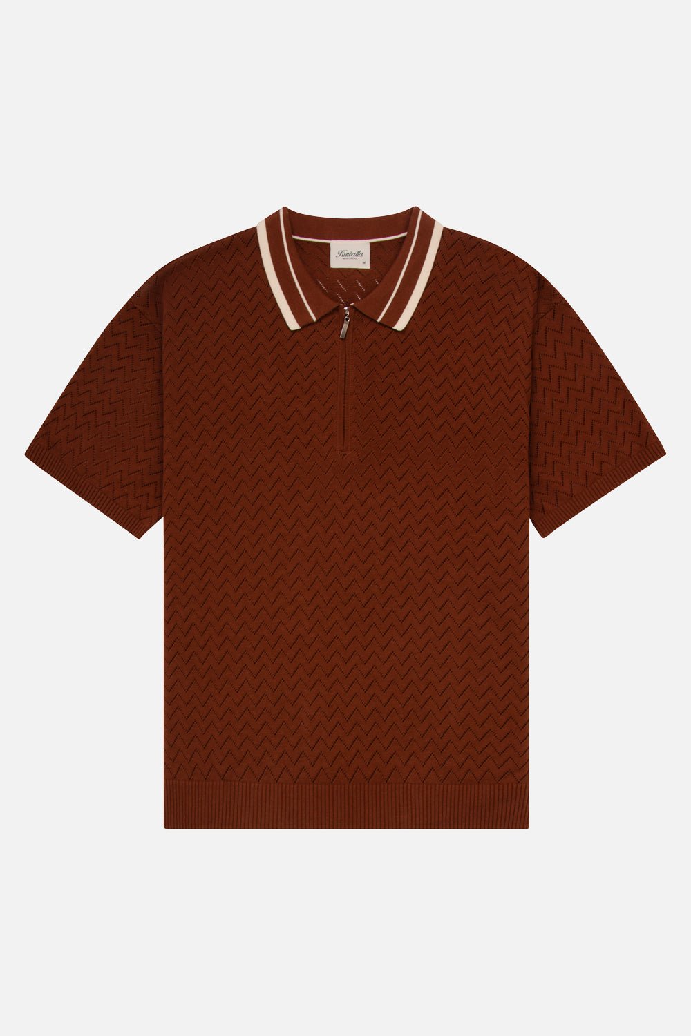 Knit Zip Polo Unisex