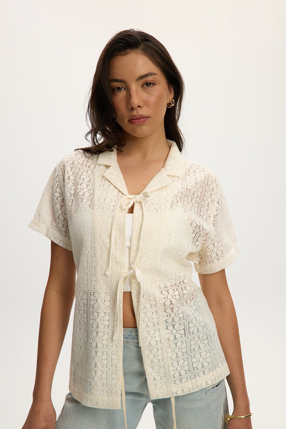 Rhea Lace 2-in-1 Shirt