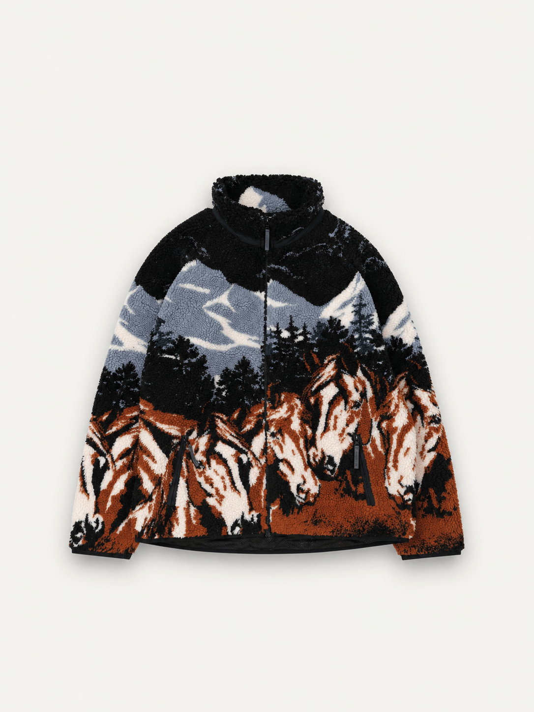 Printed Sherpa Fleece