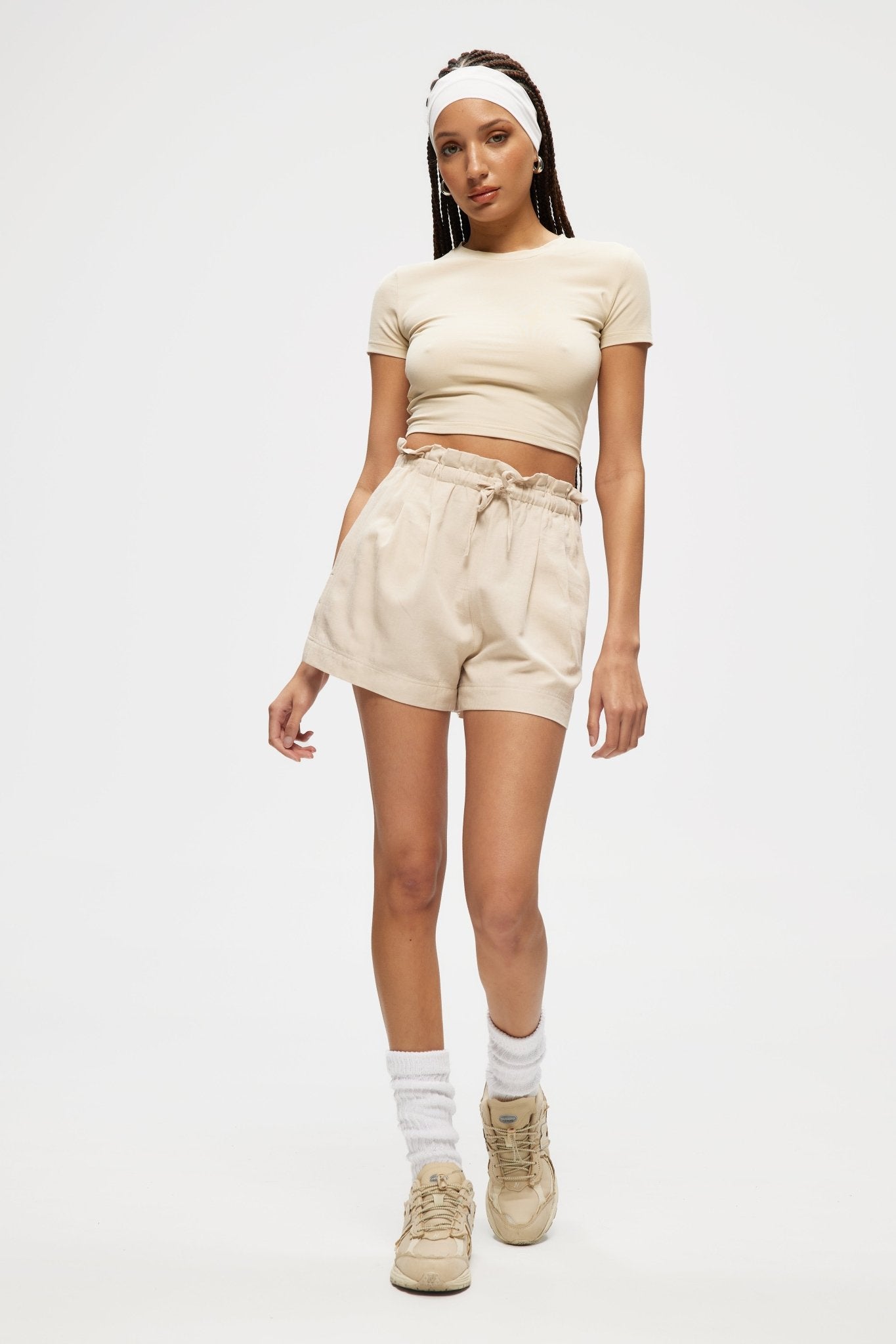 CT Pleated Shorts