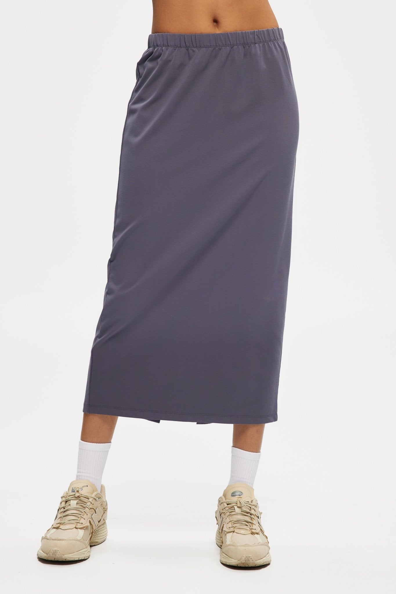 Jersey pencil skirt long hotsell