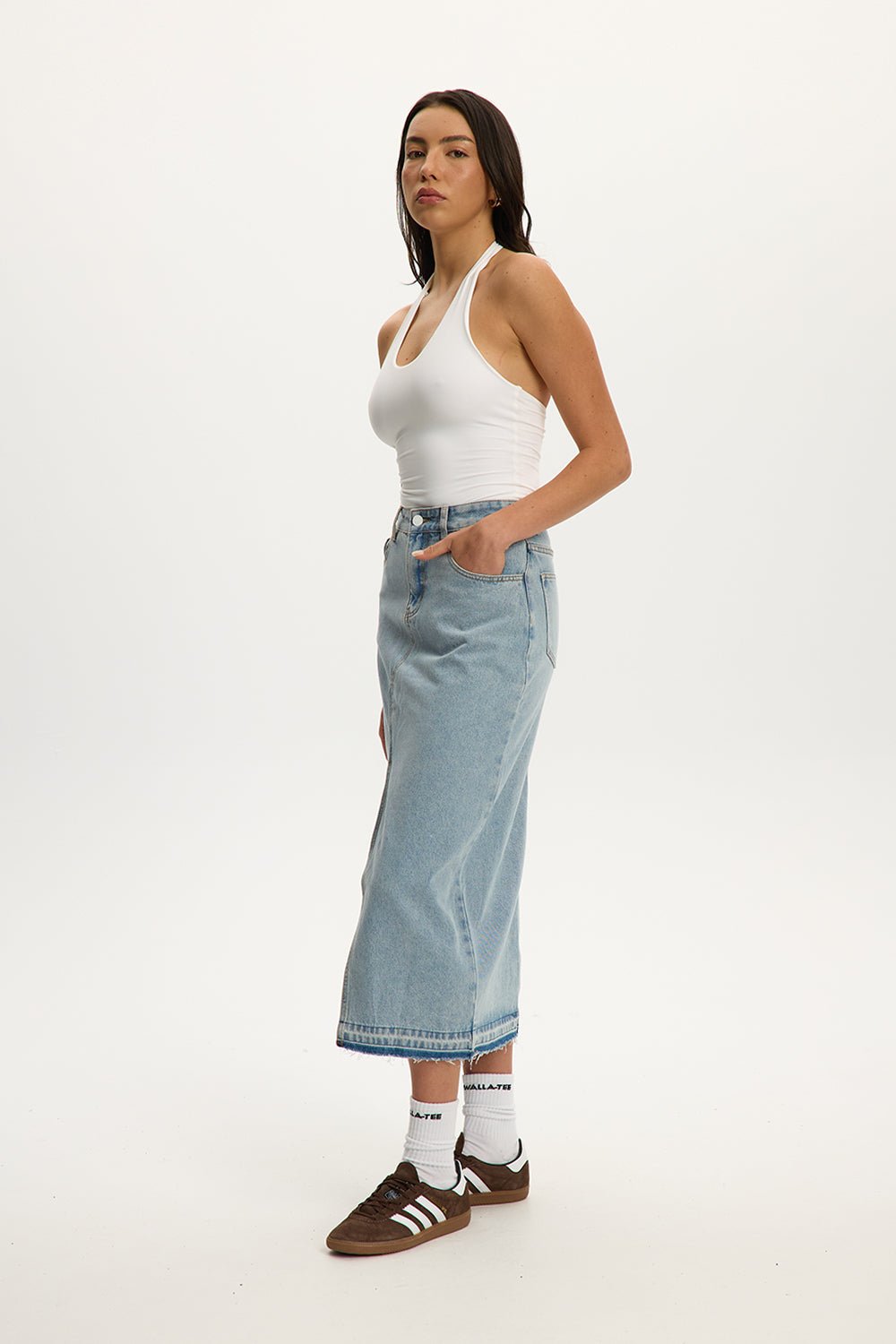 Hailey Halter Bodysuit