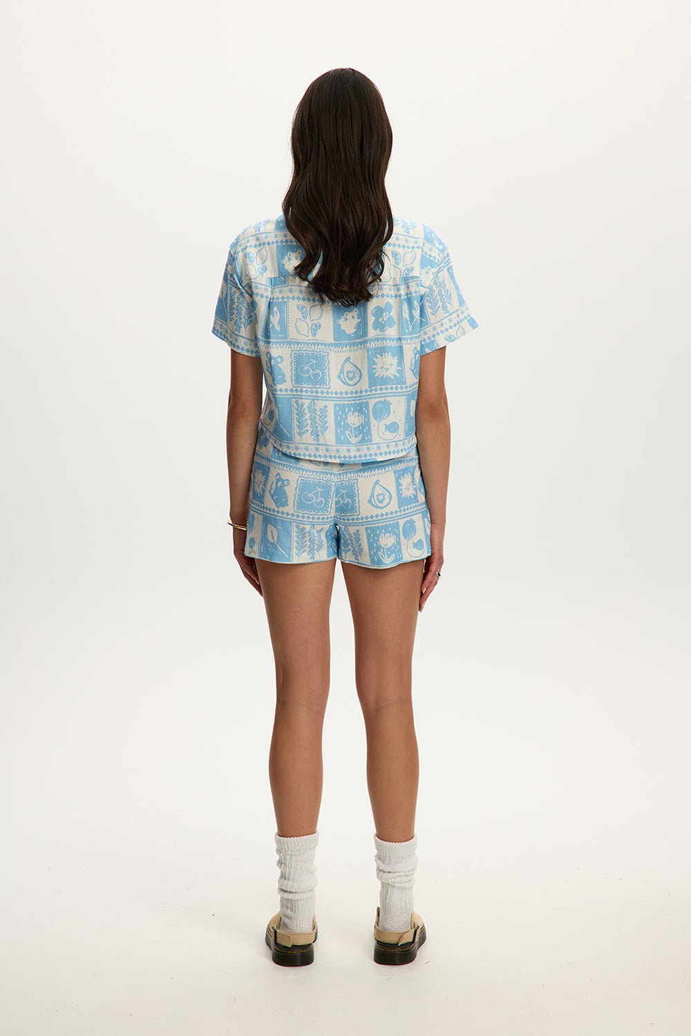Gali Linen Skort