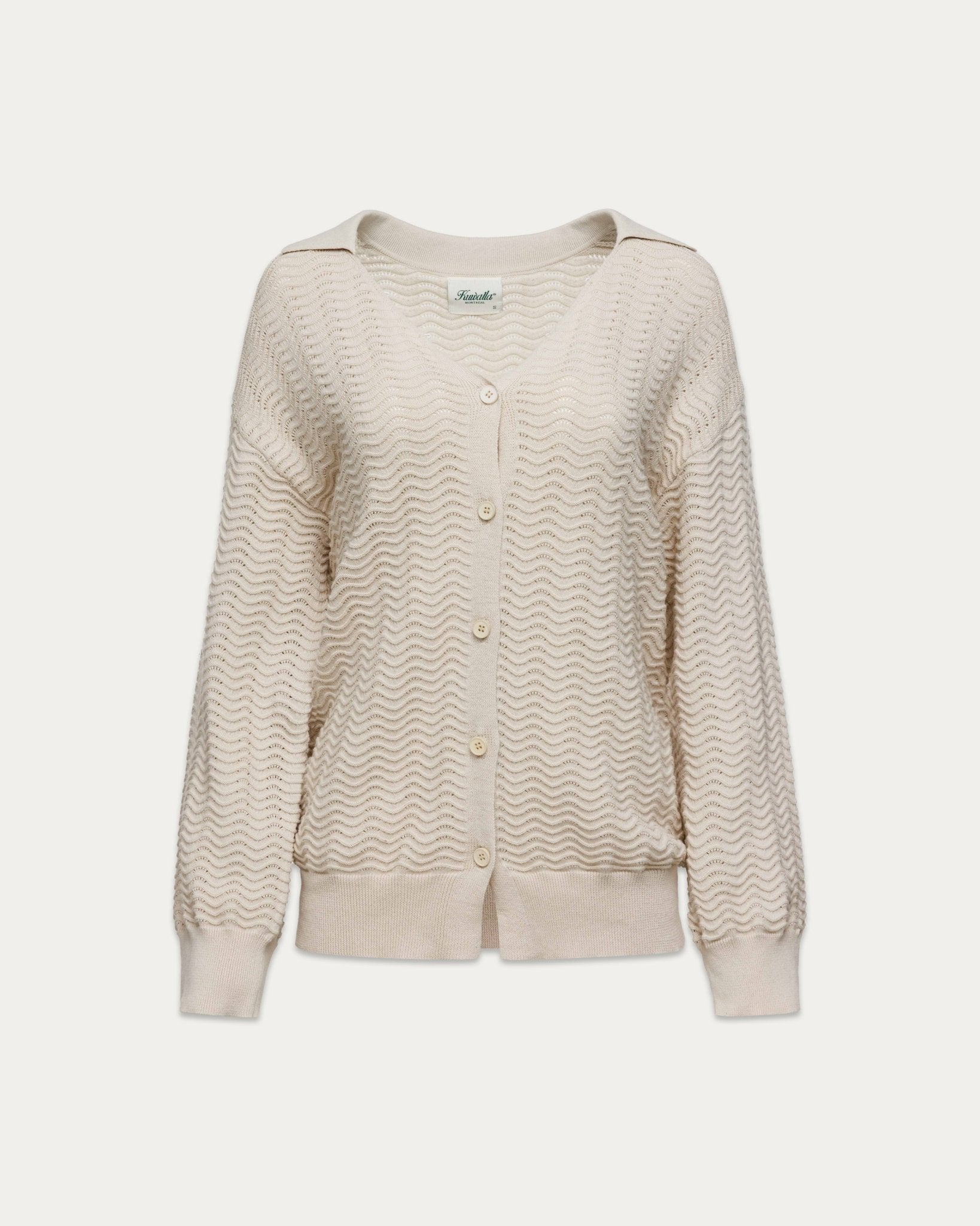 Cardigan en maille texturée Blaze
