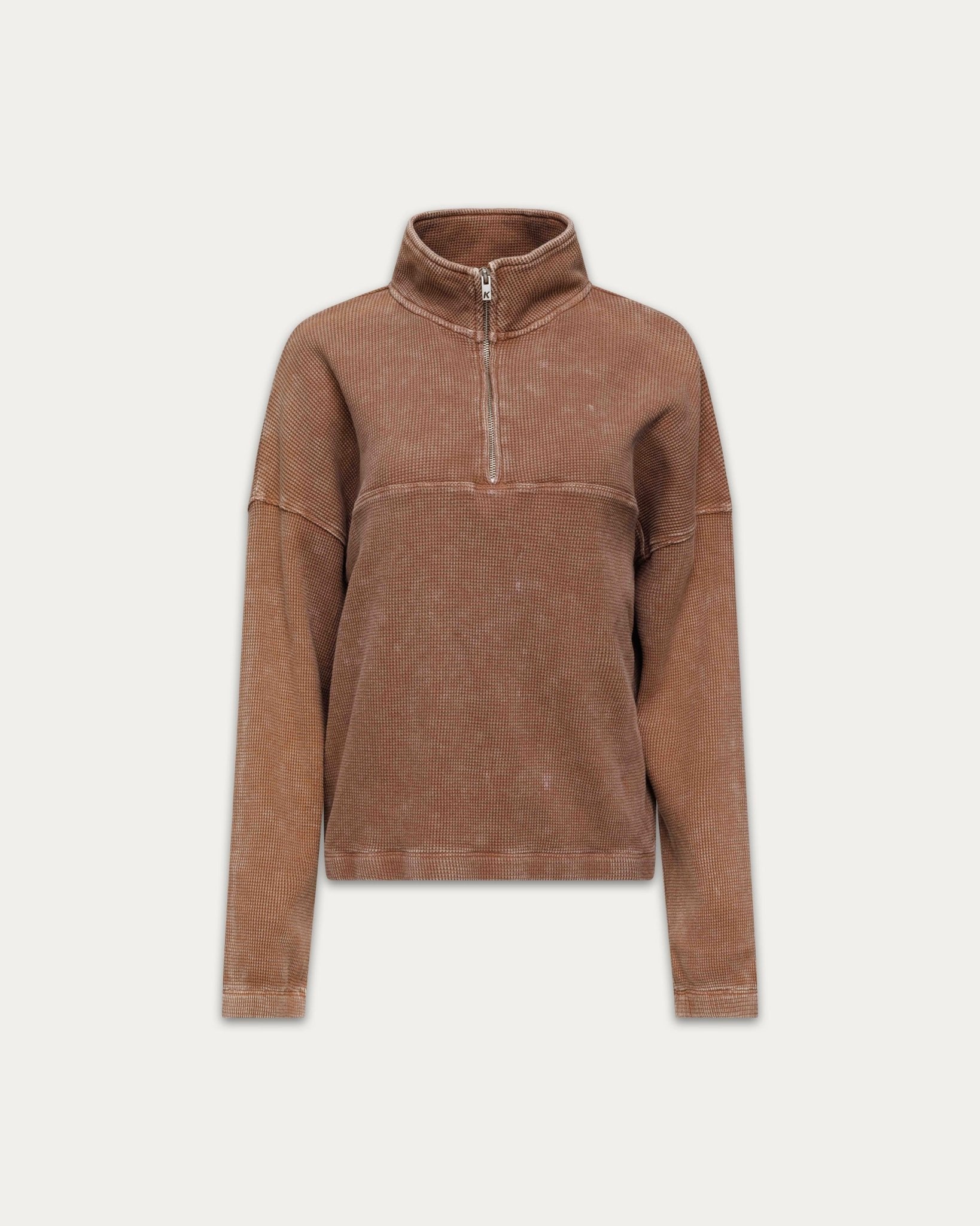 Sweat zippé Bailey Waffle
