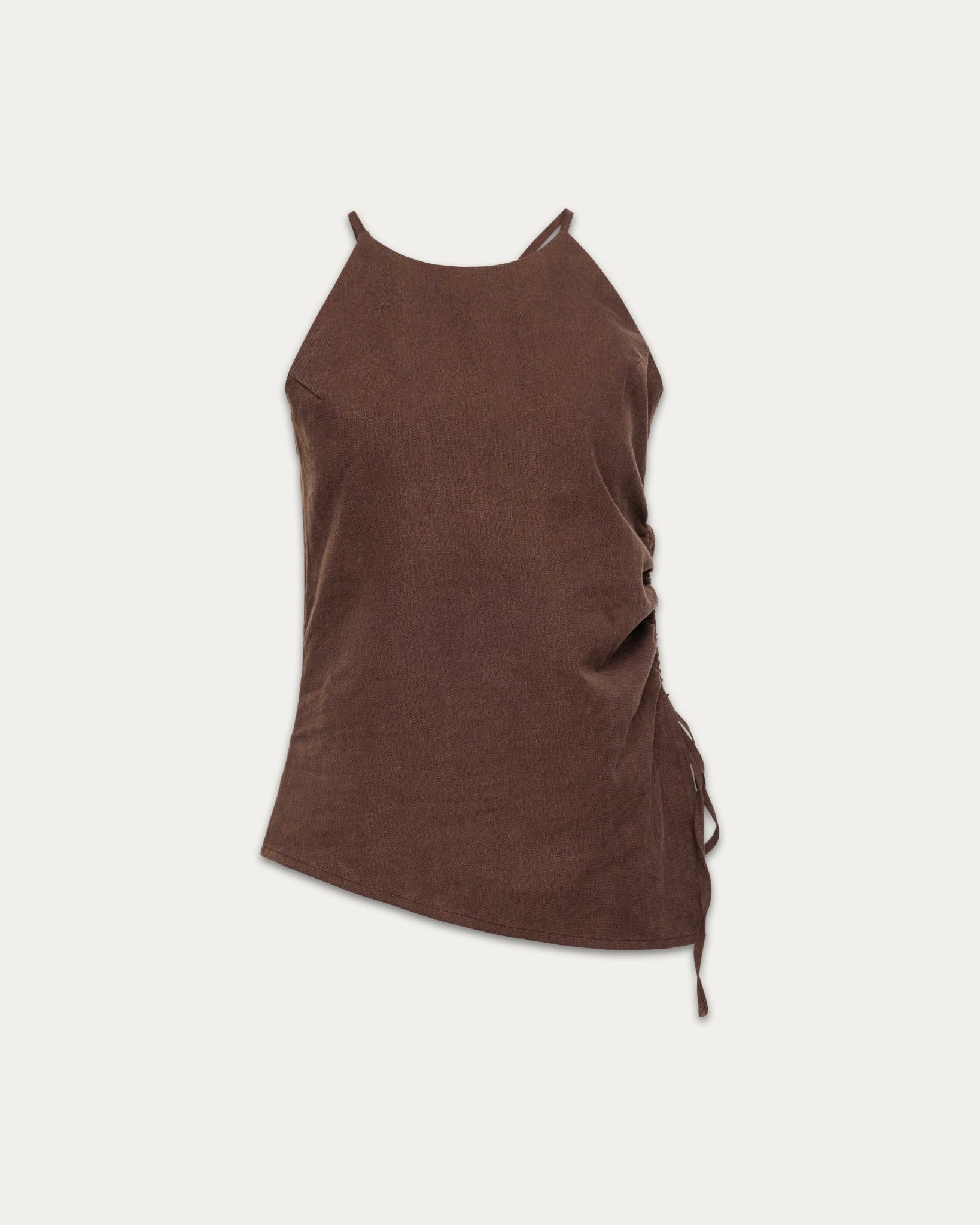 Terri Linen Halter