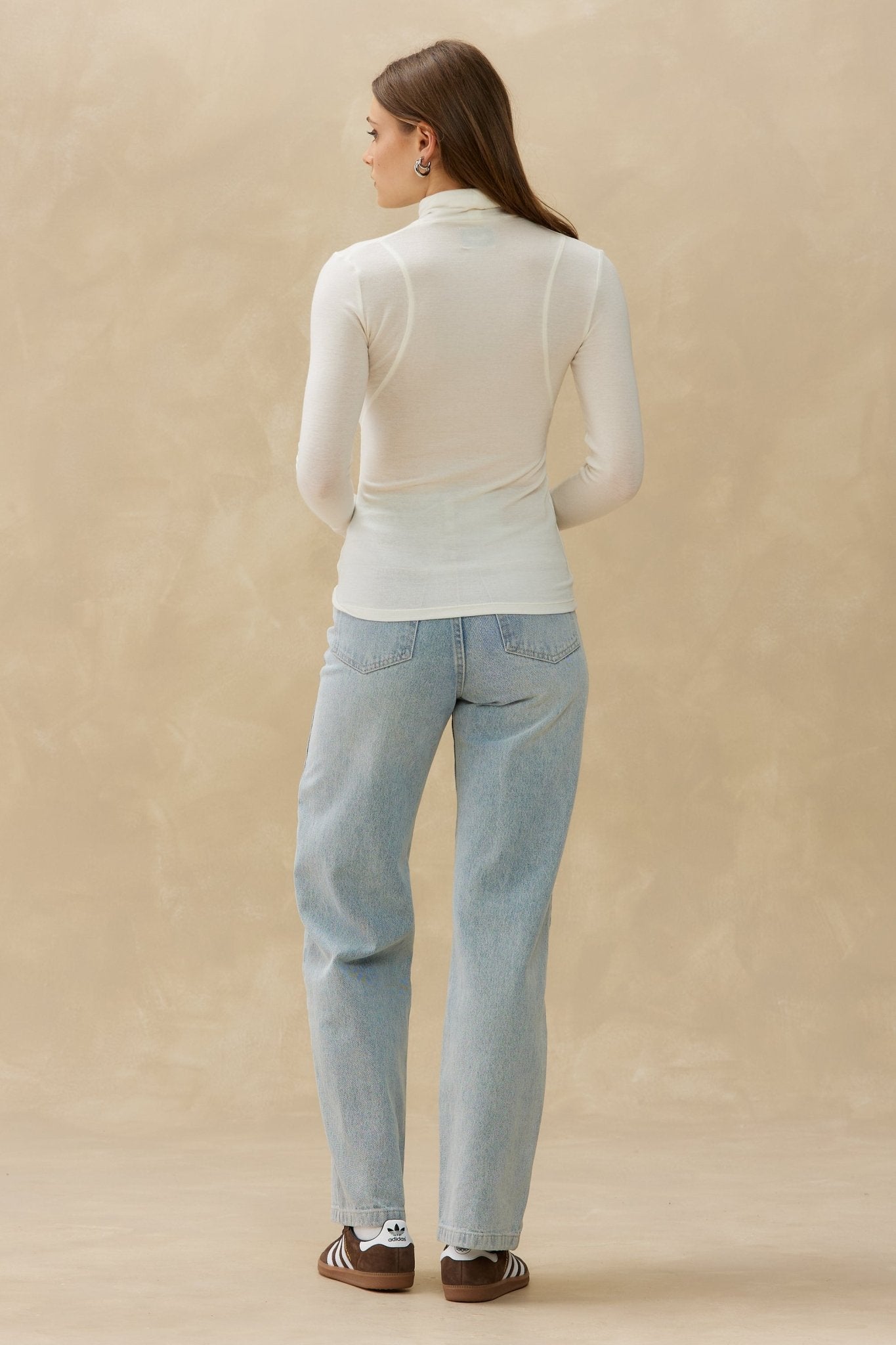 Denim taille haute