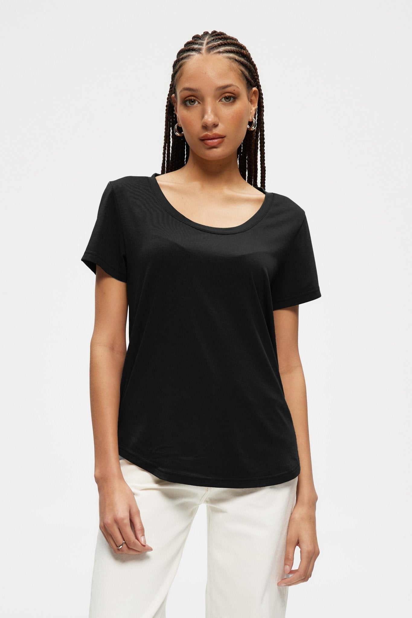 T-shirt échancré essentiel