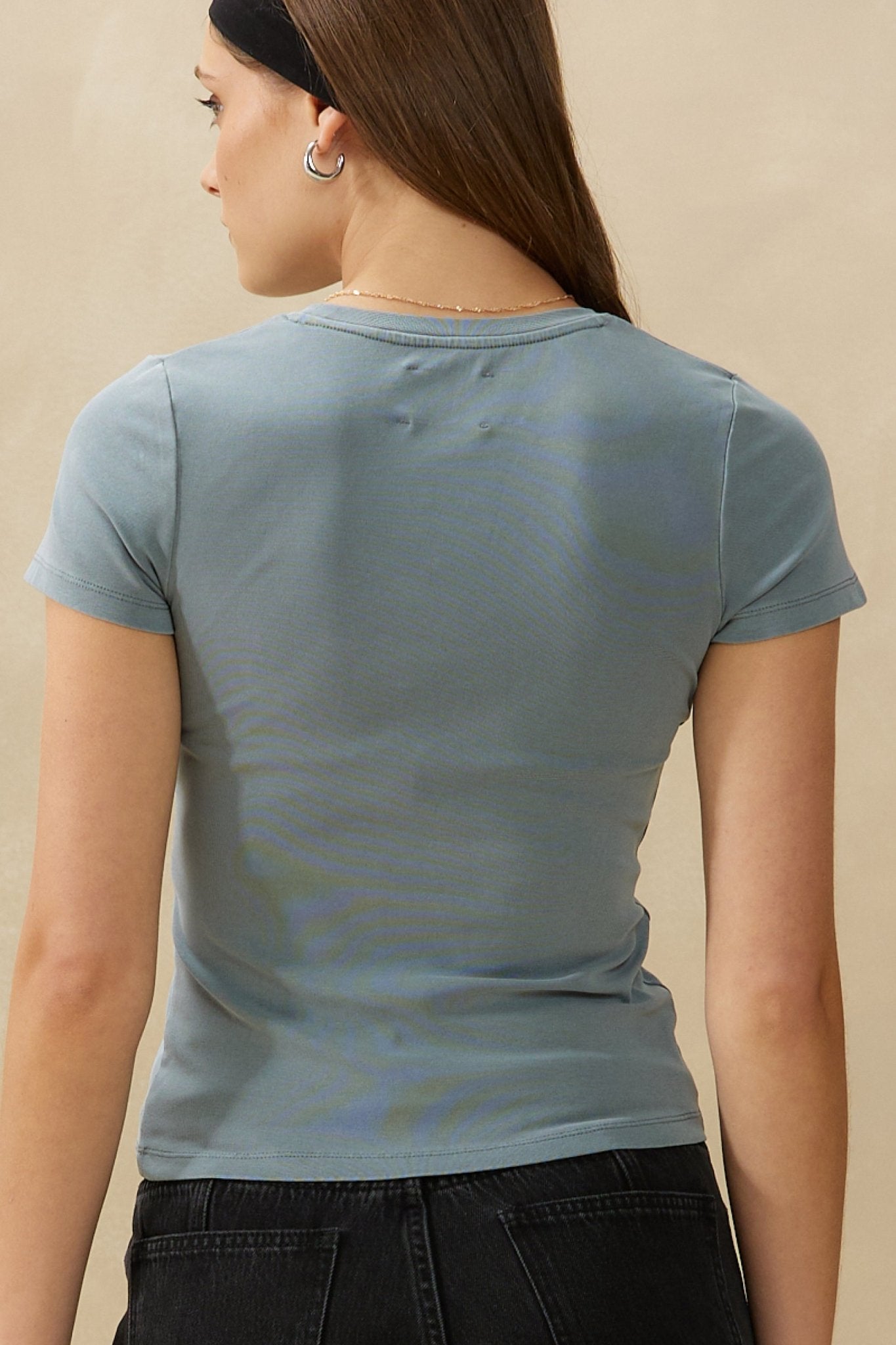 Micro Rib Tee