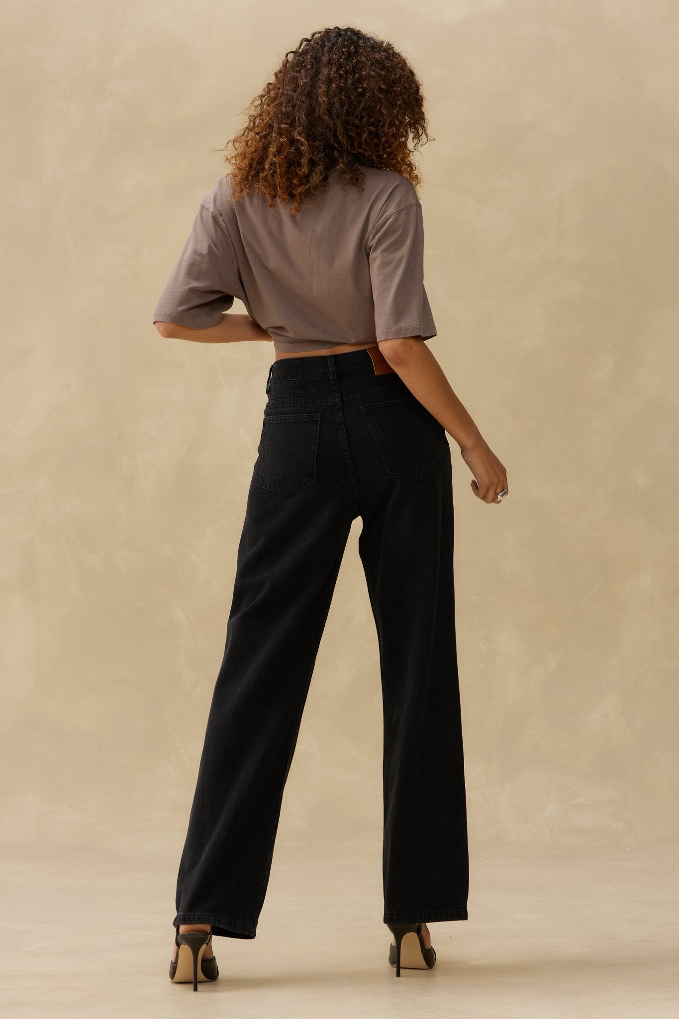 Denim taille haute