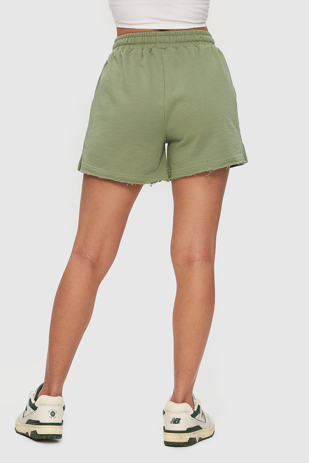 Short à poches plaquées