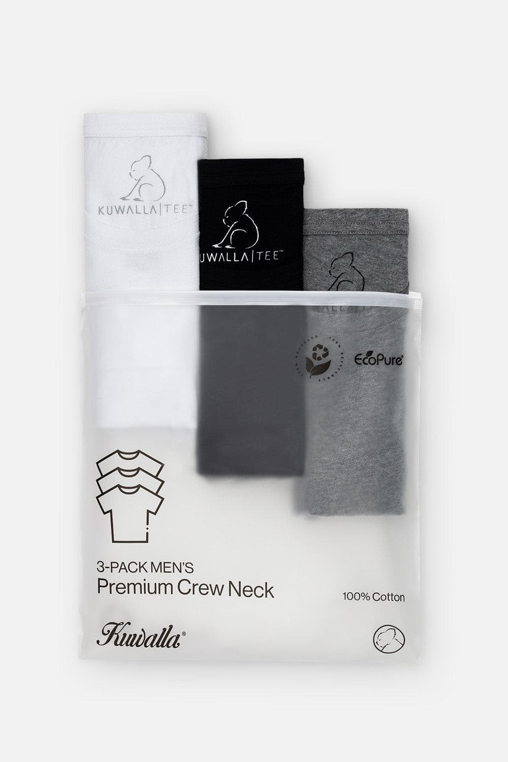 3-Pack Crew Neck