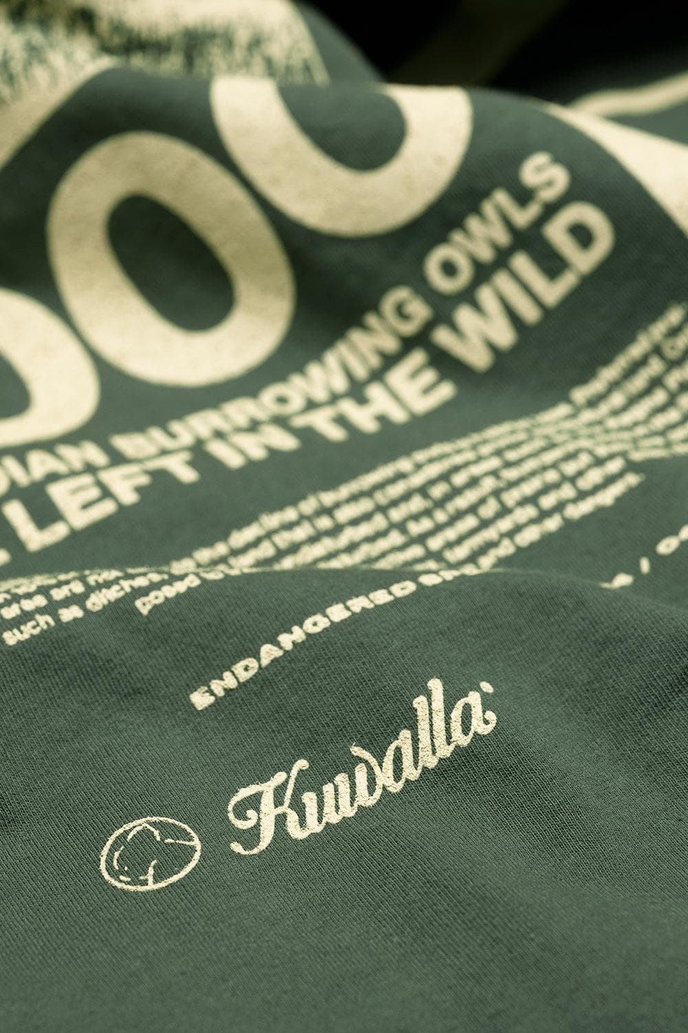 Burrowing Owl Endangered Species Tee