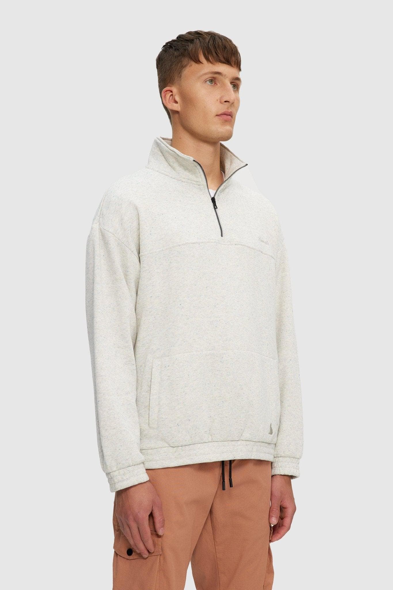 Chandail ouaté demi-zip