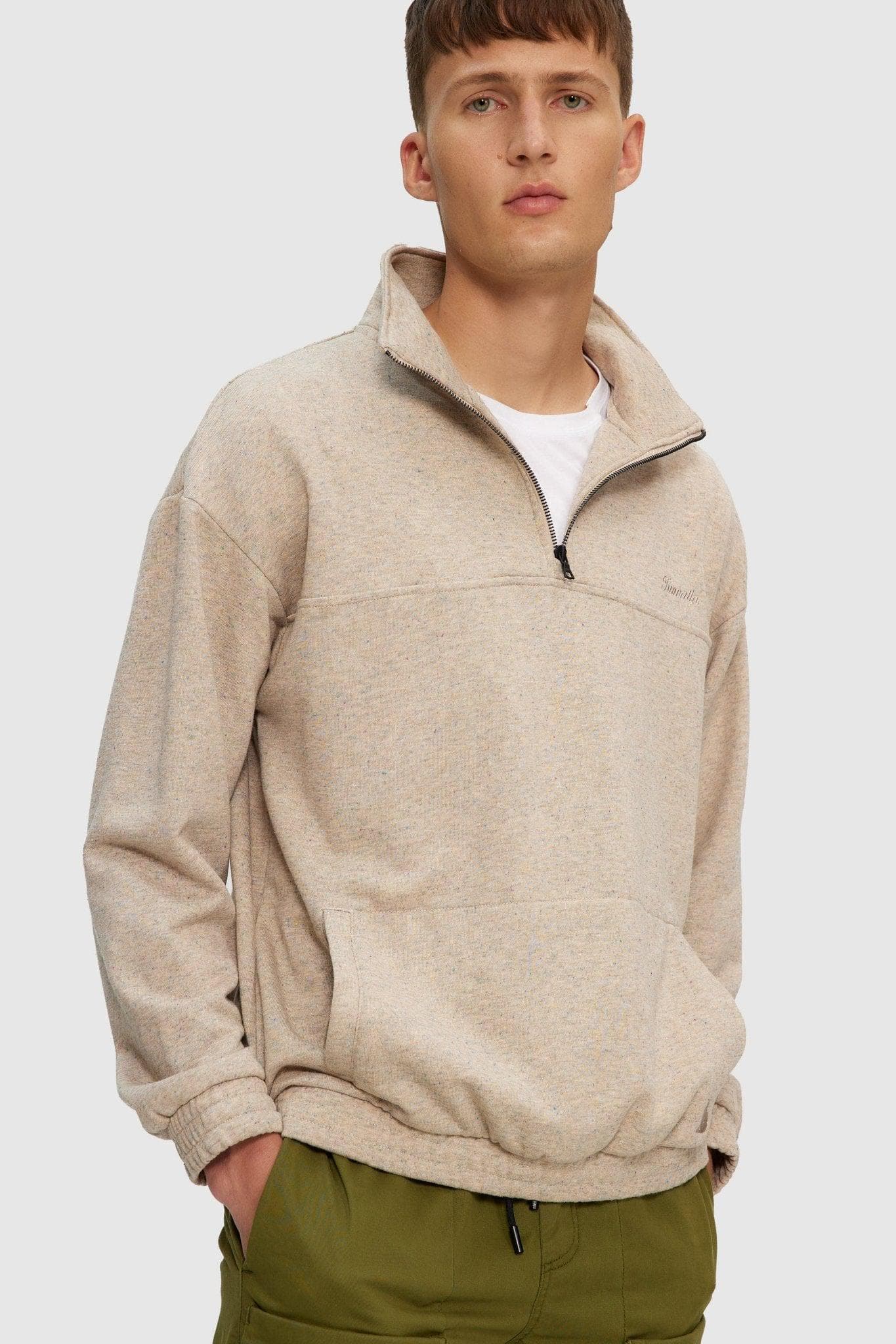 Half Zip Sweatshirt