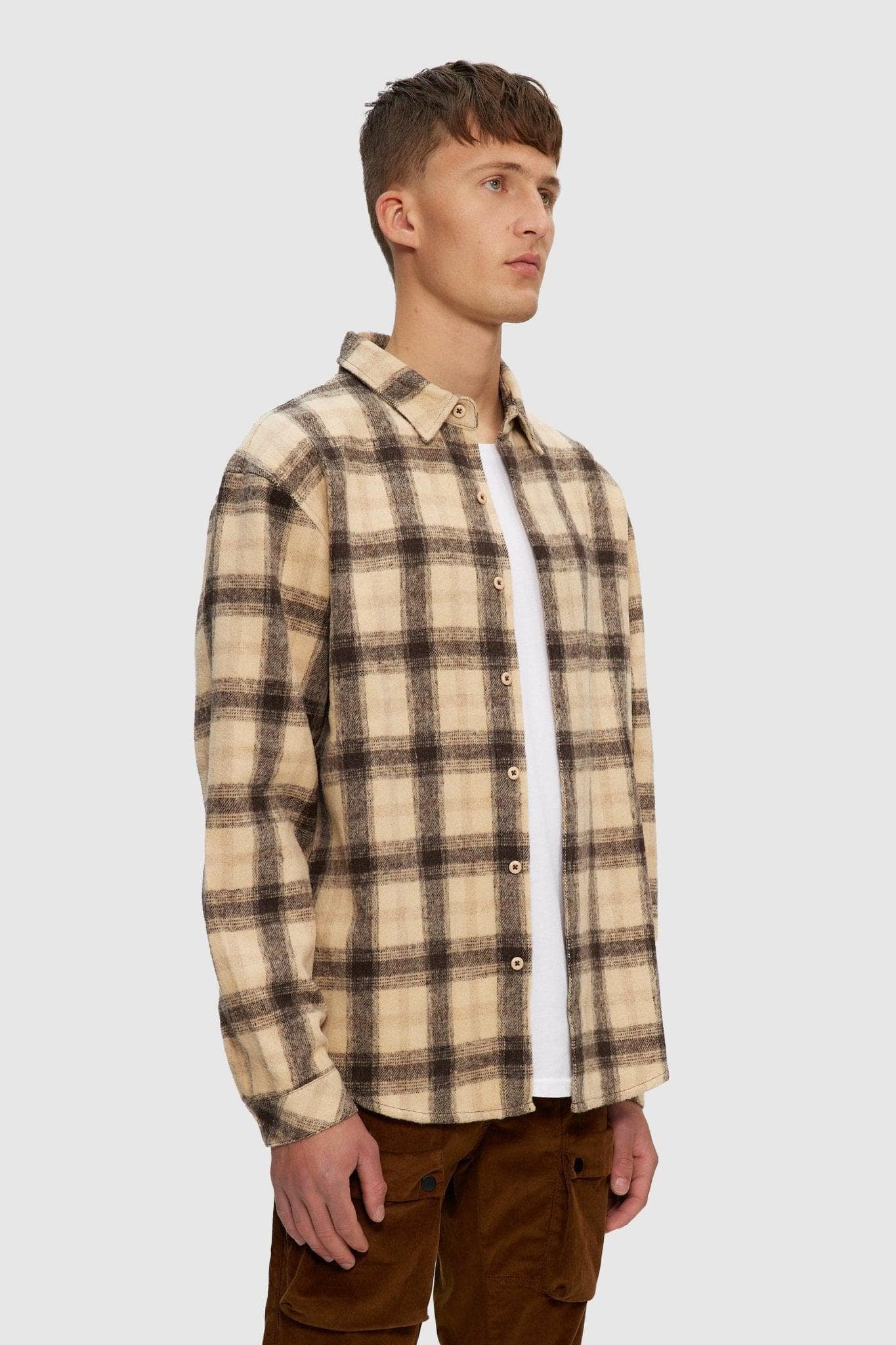 Chemise carreautée