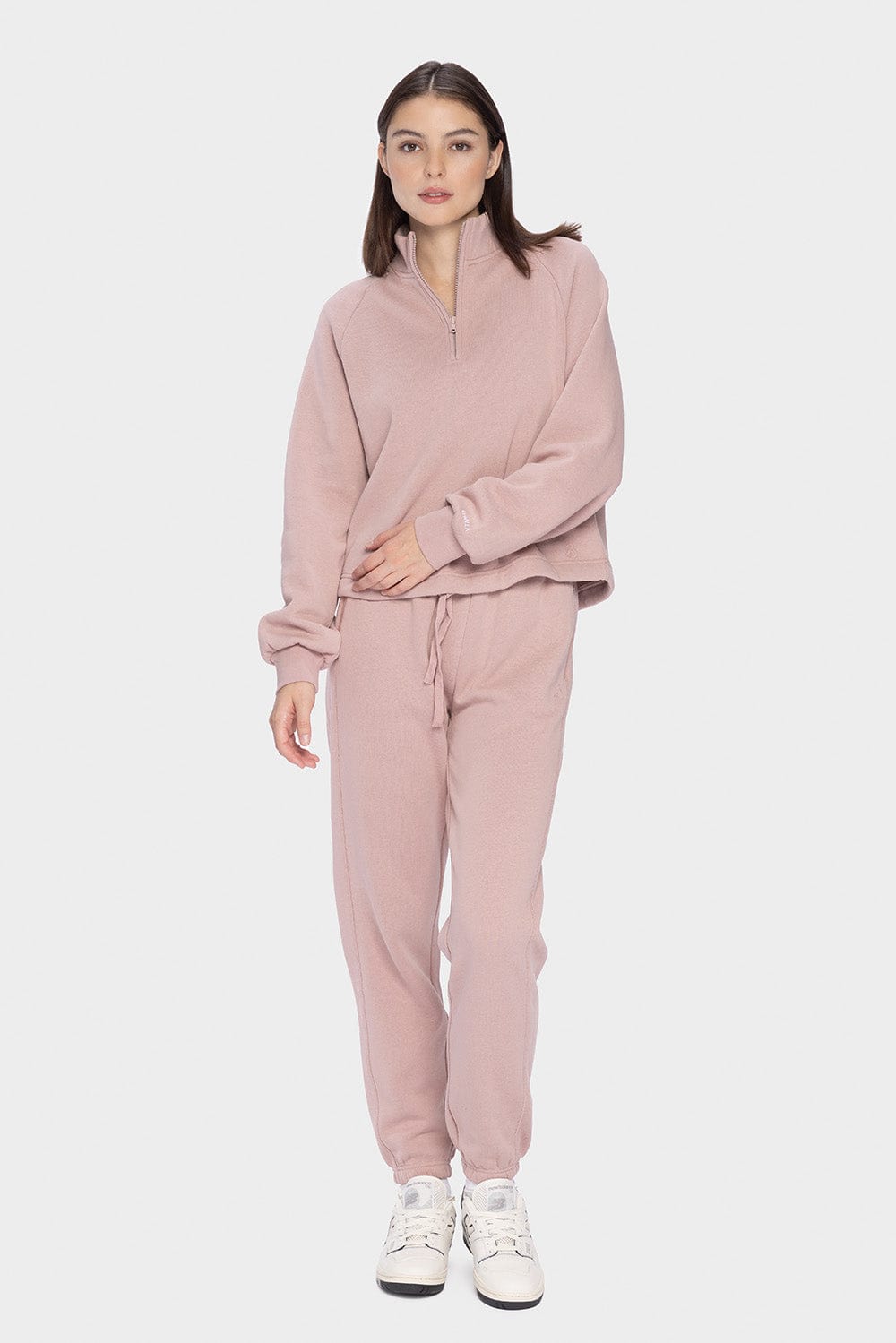 Half Zip Drawcord