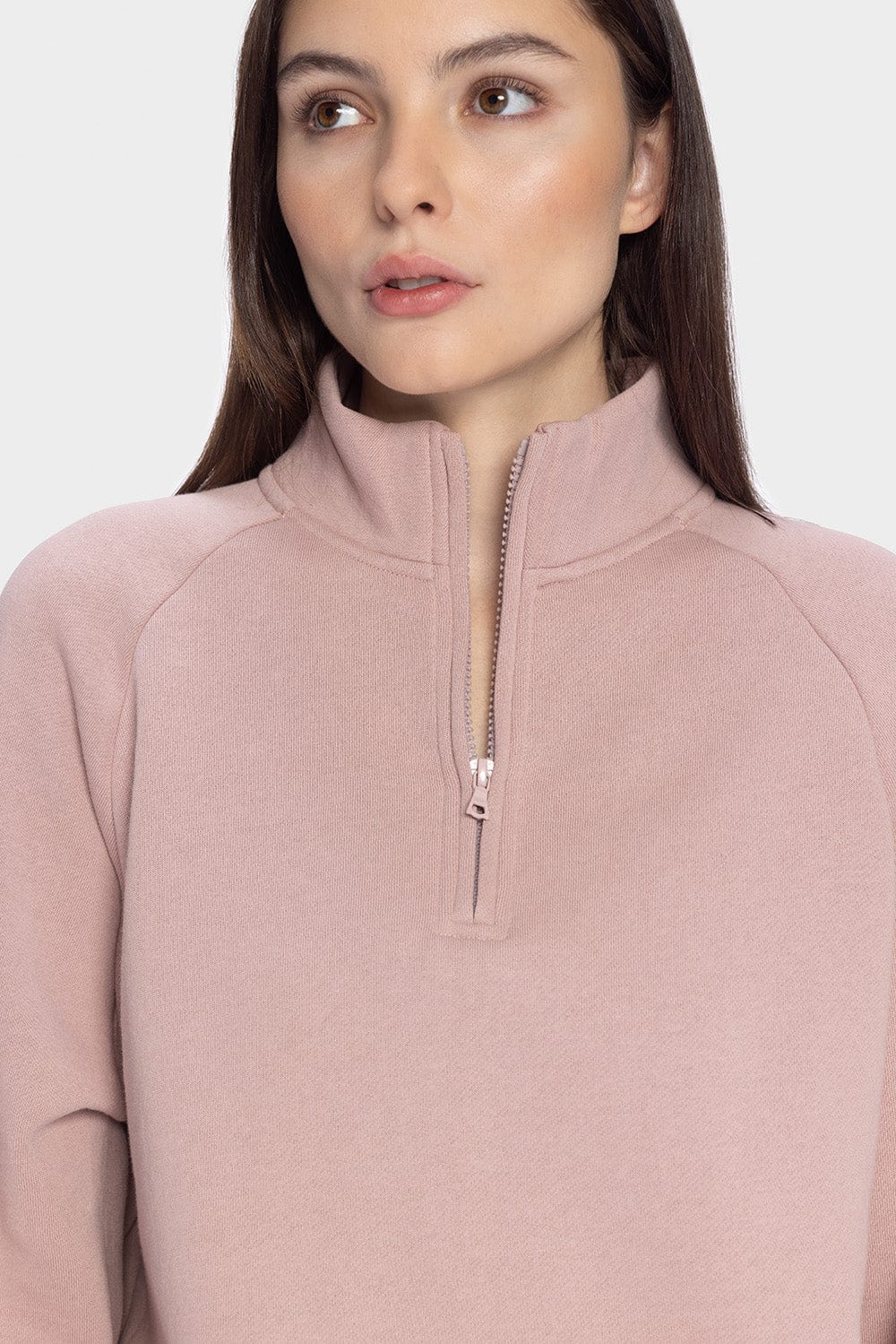Half Zip Drawcord
