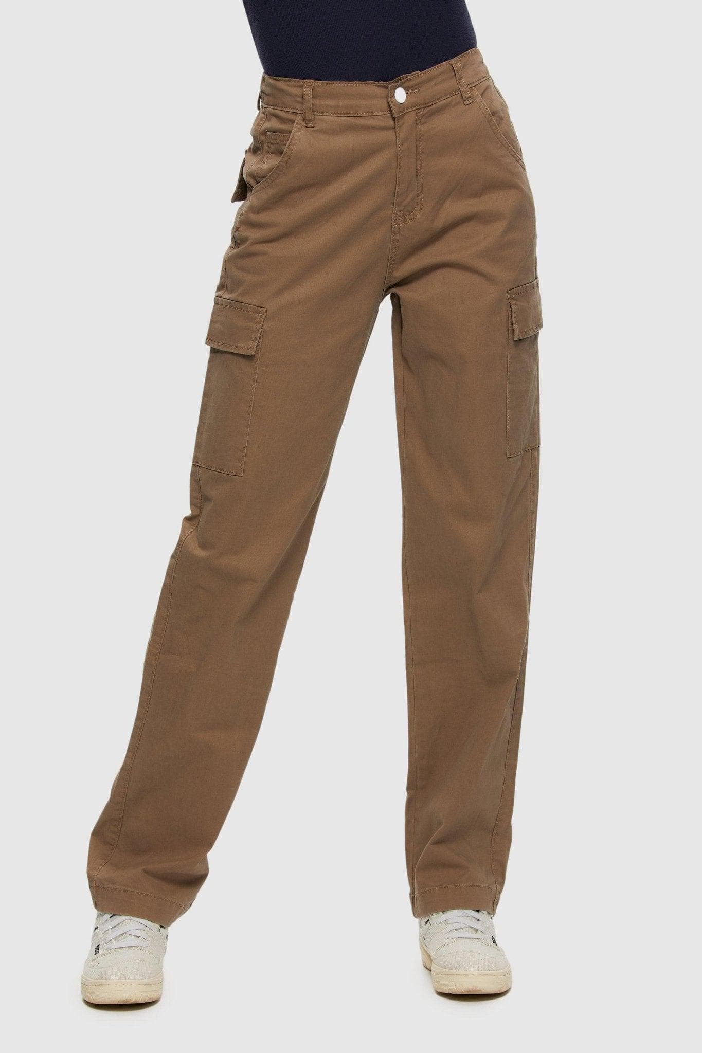 Straight cut hot sale cargo pants