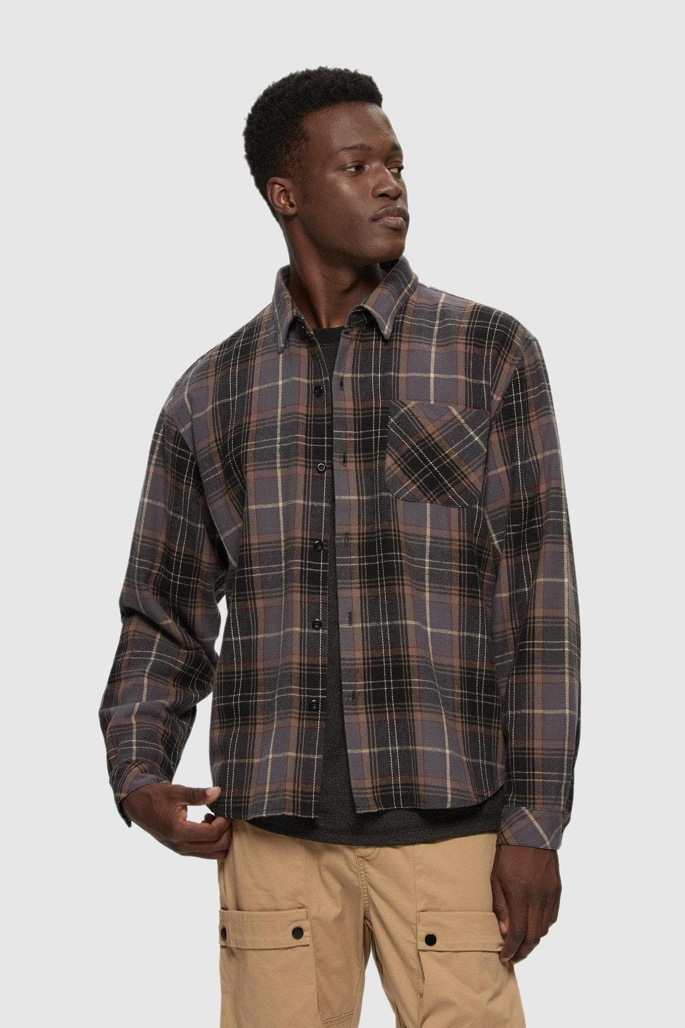 Chemise à Carreaux Légère