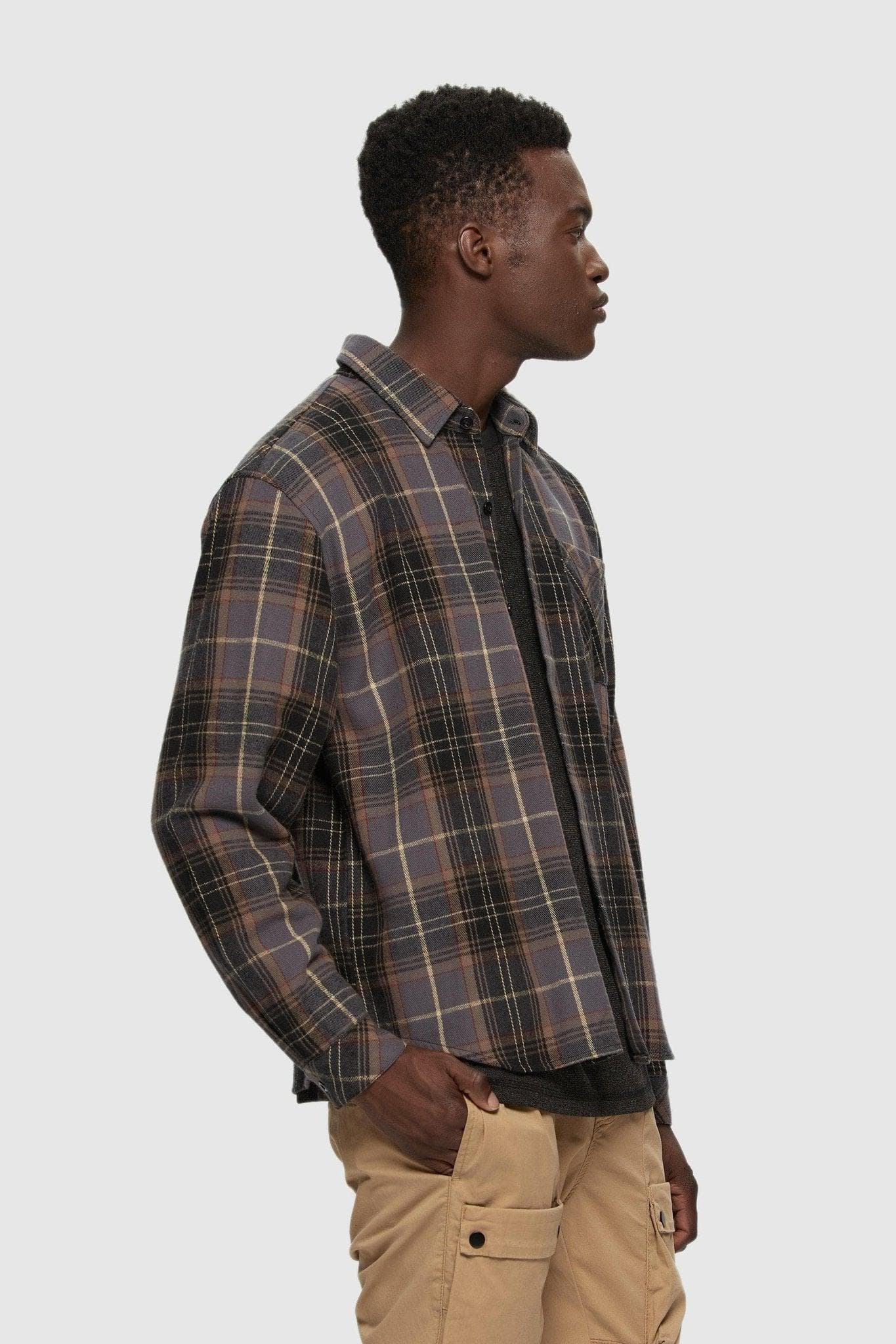 Chemise à Carreaux Légère