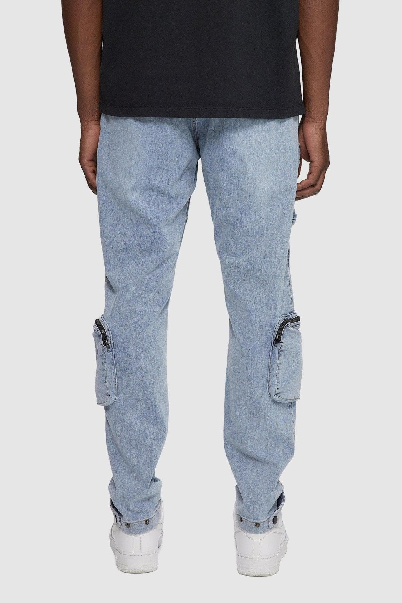 Pantalon utilitaire en denim