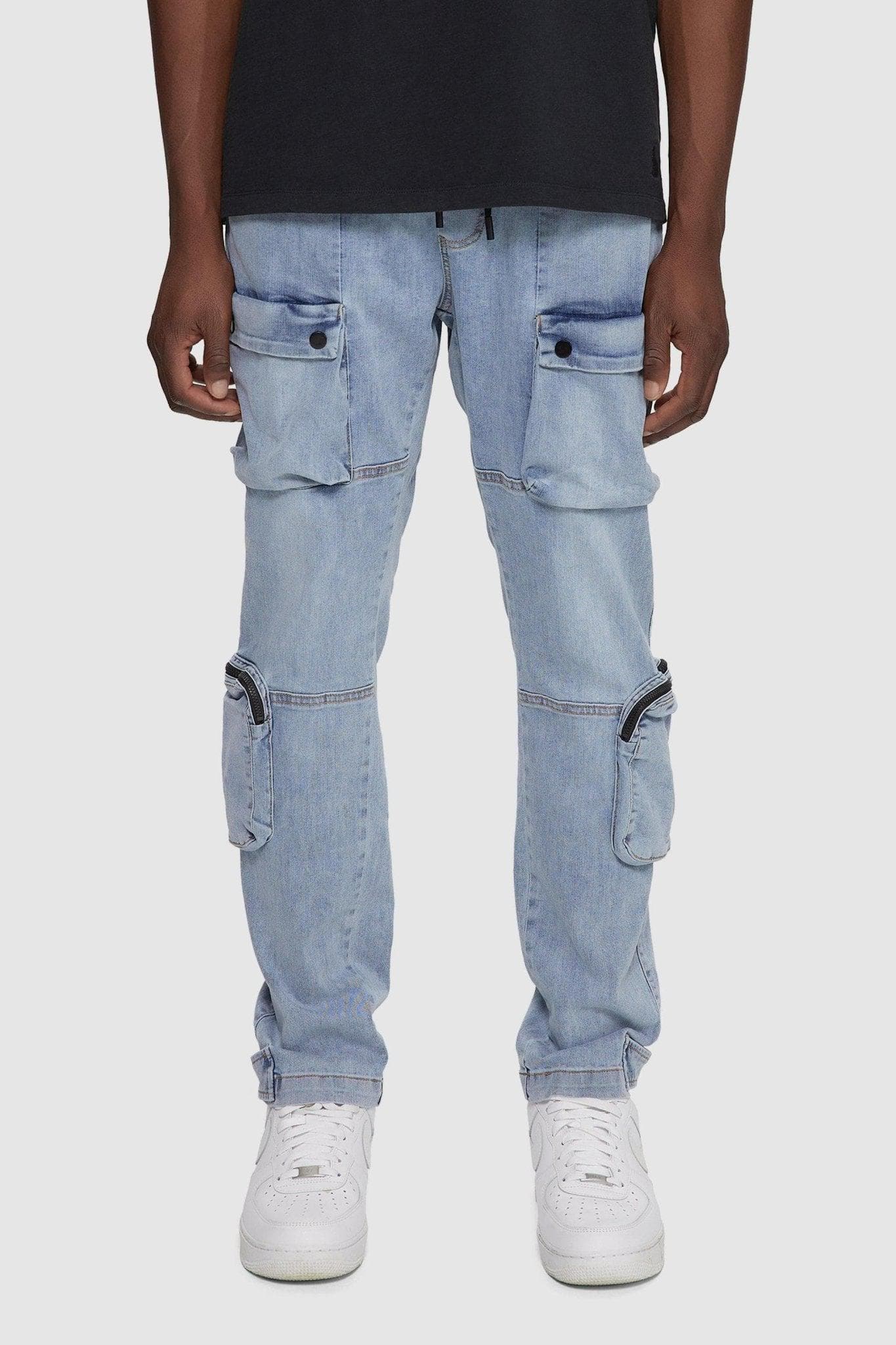 Pantalon utilitaire en denim