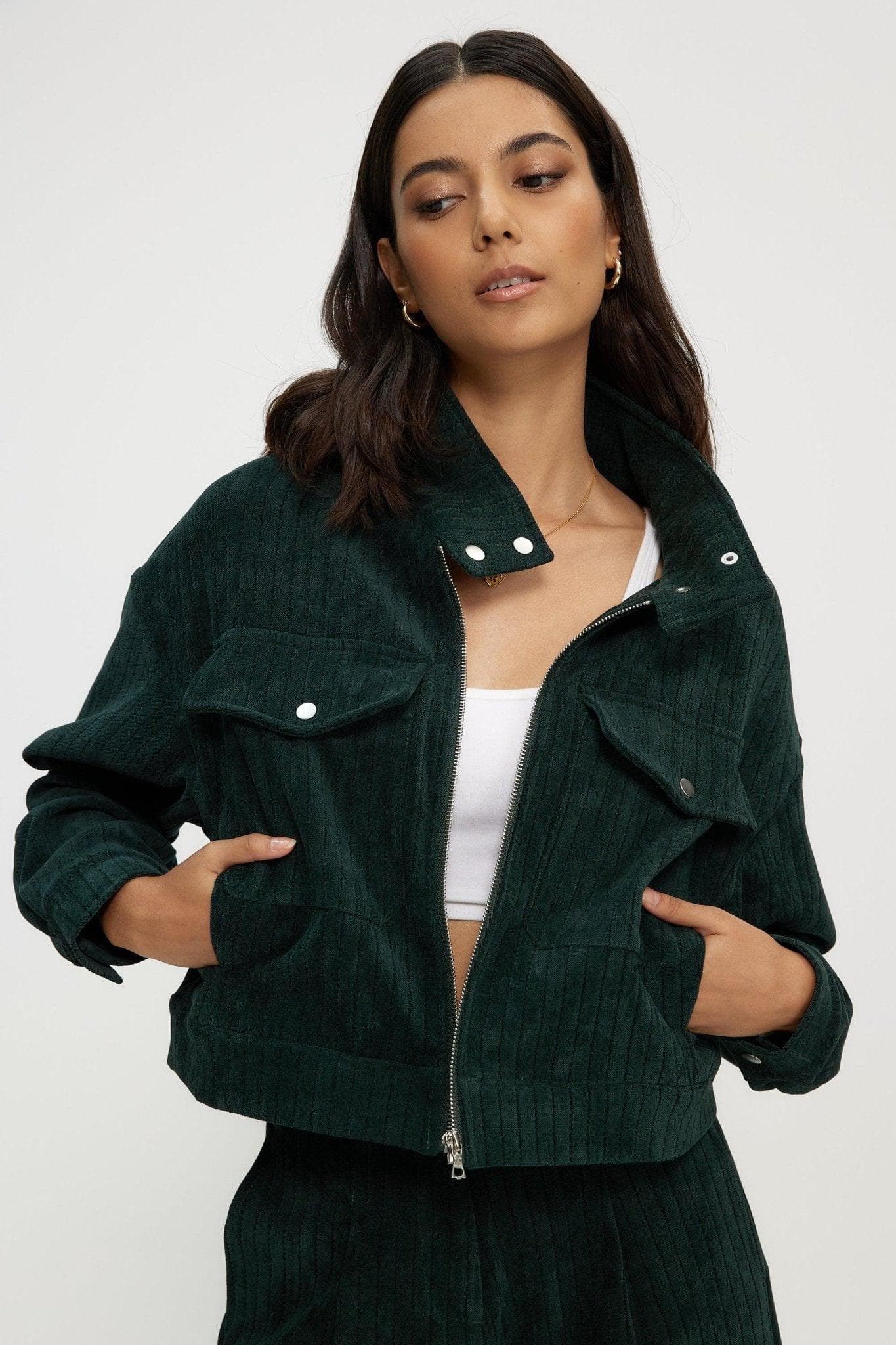 Suede Bomber