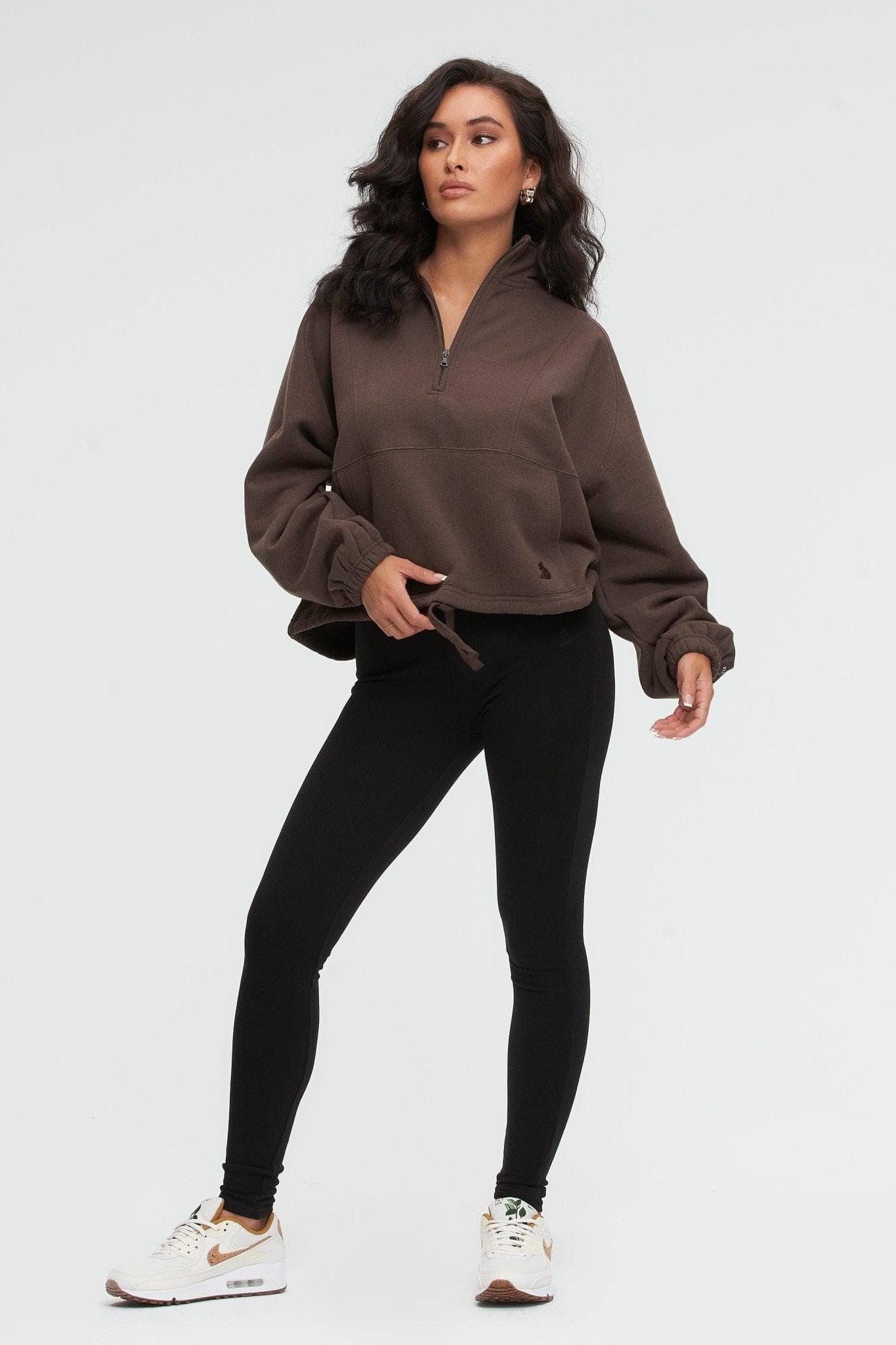 Oversized Half Zip